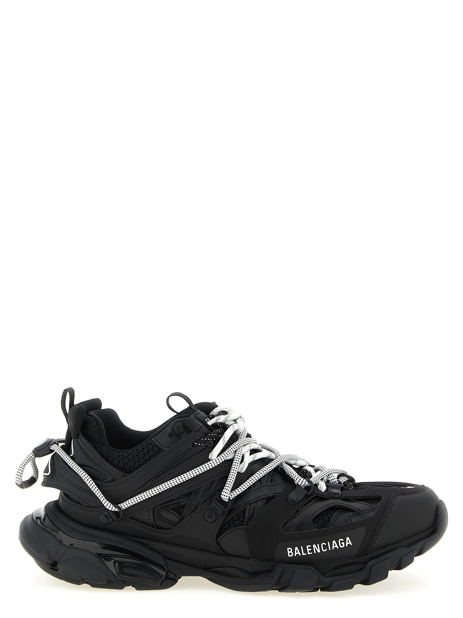 Balenciaga Black Track Trail Laces Synthetic Sneakers