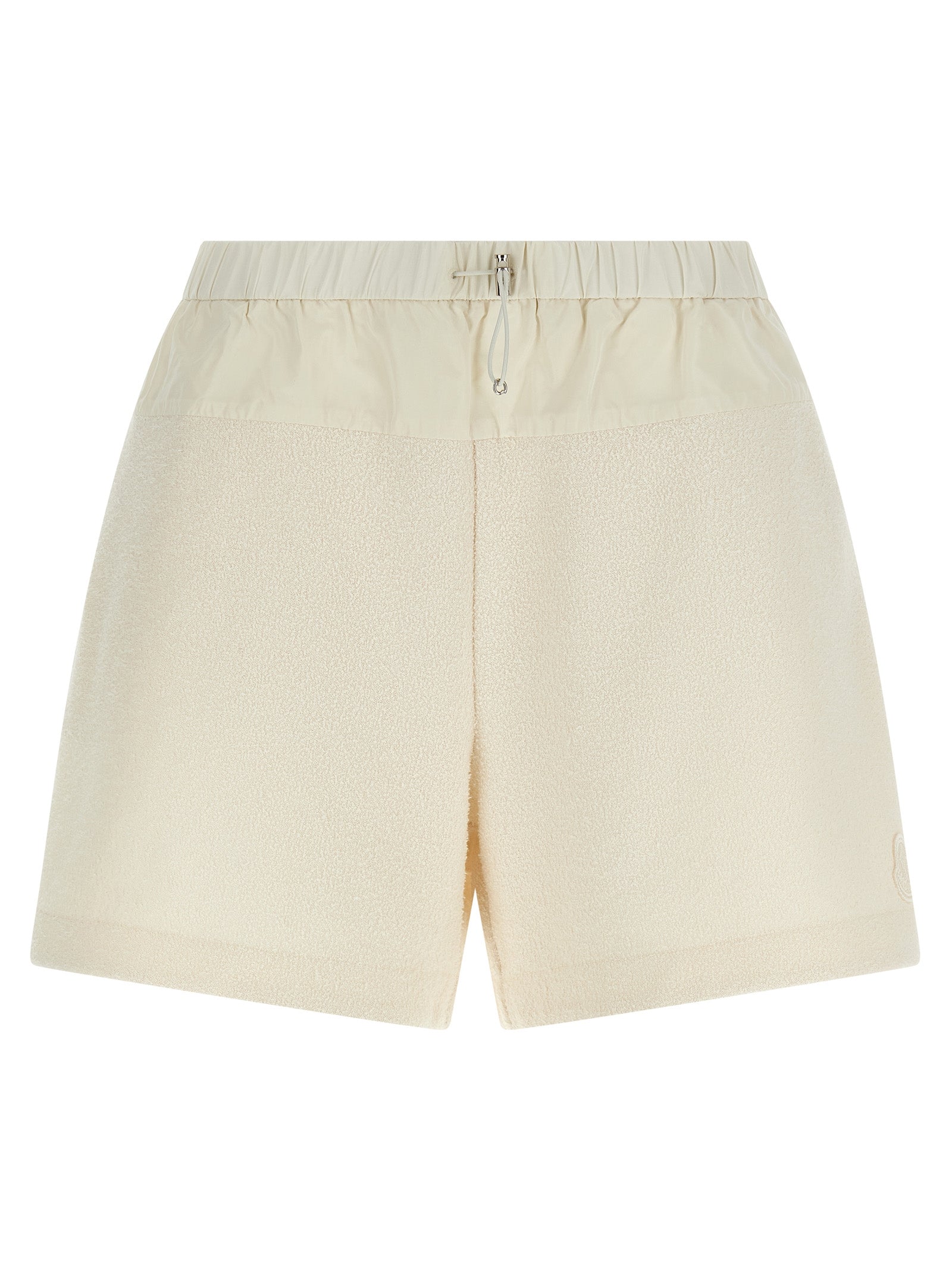 Moncler White Bermuda Shorts