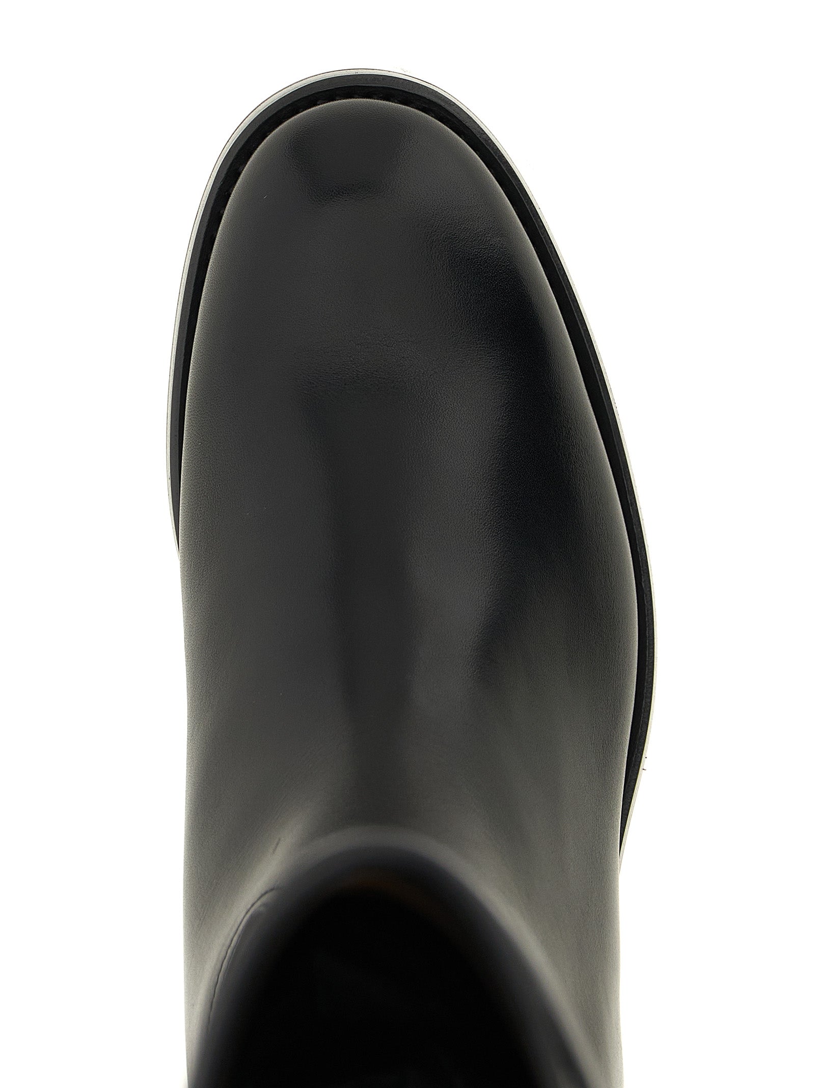 Church's Overknee-Stiefel aus schwarzem Kalbsleder