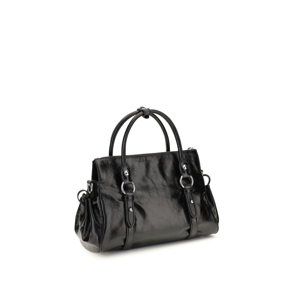 Miu Miu Black Calf Leather Handbag