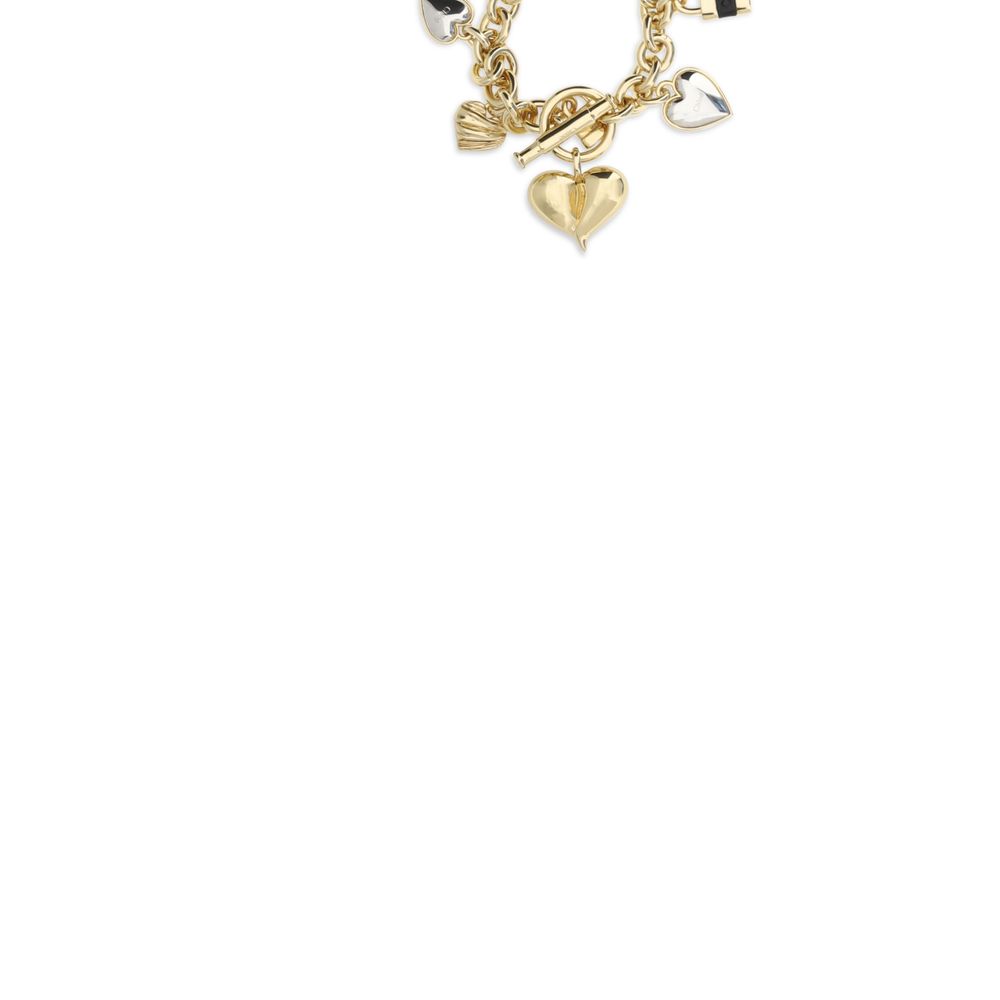 Chloé Gold Brass Heart Bracelet