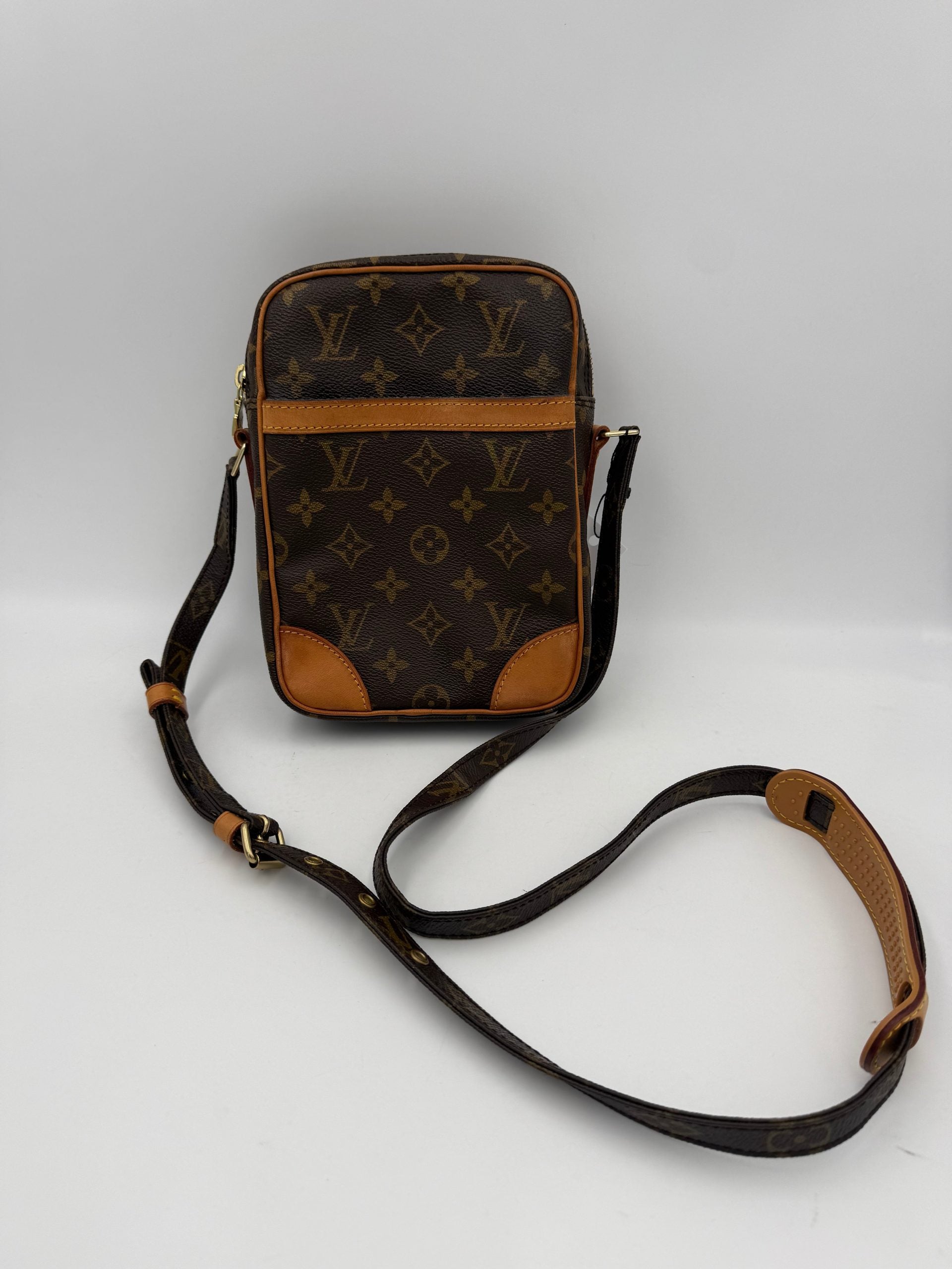 Louis Vuitton Monogram Danube Leather Shoulder Bag