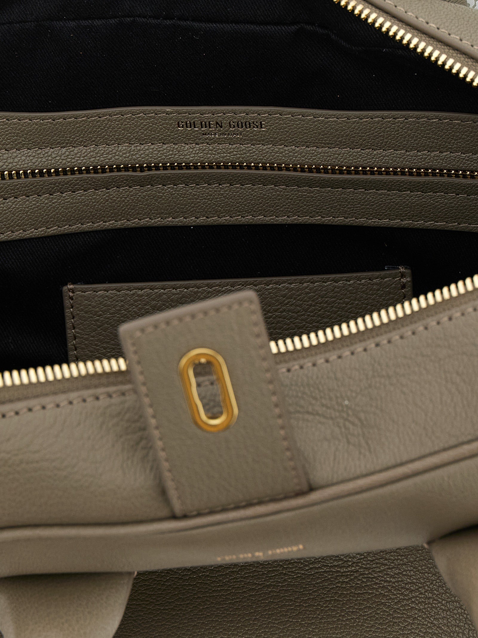 Golden Goose Green Vita Leather Handbag