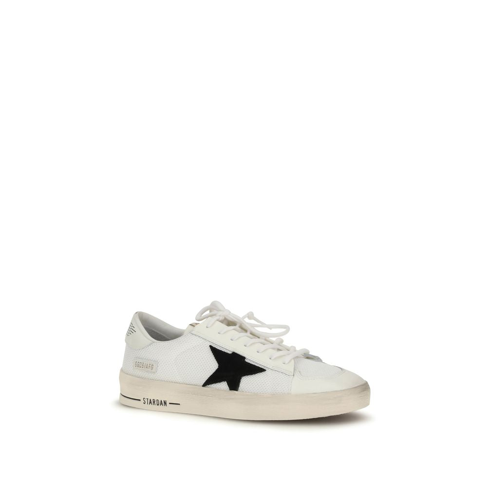 Golden Goose White Calf Leather Sneakers