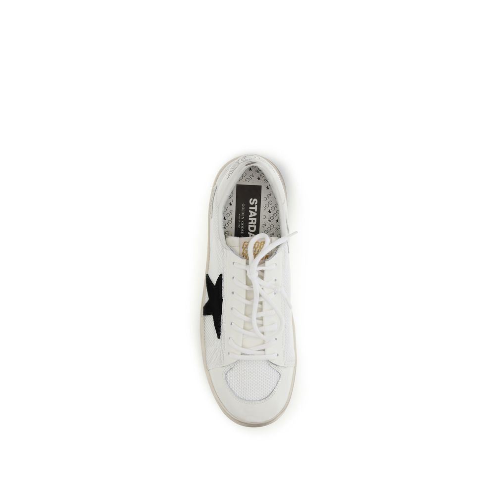 Golden Goose White Calf Leather Sneakers