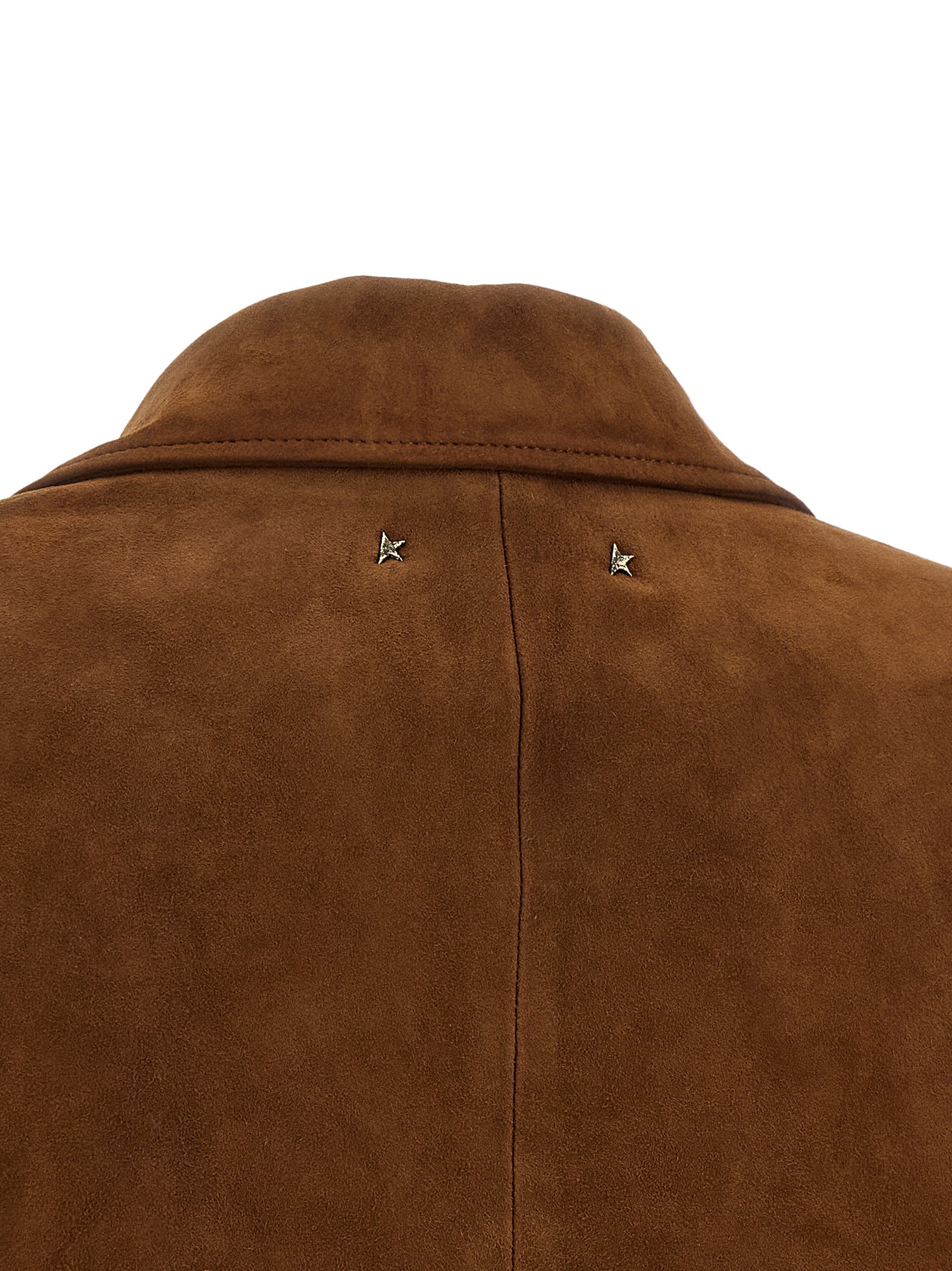 Golden Goose Brown Robyn Lambskin Jacket