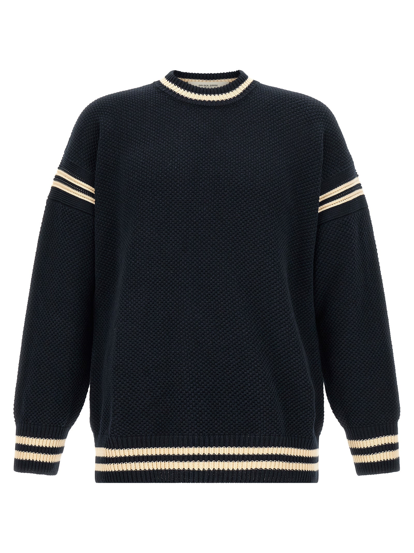 Golden Goose Blue Reynard Cotton Cardigan