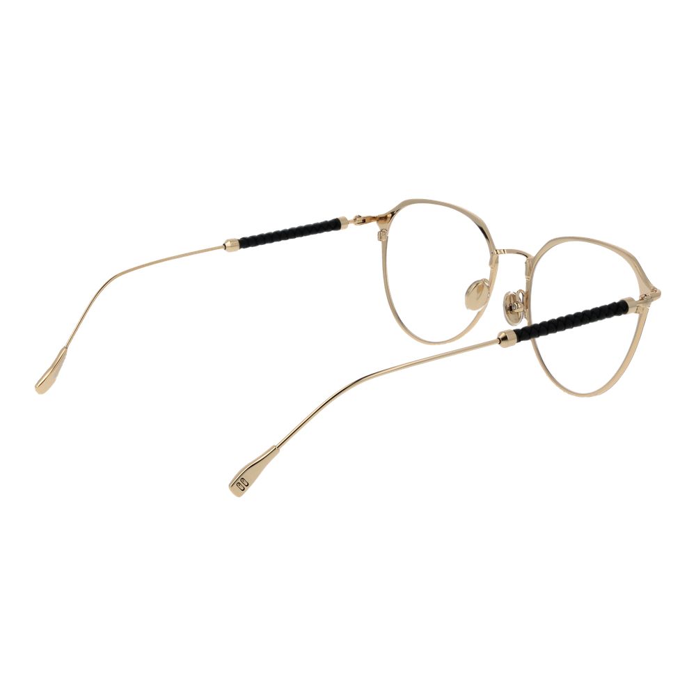 Black Metal Full-Rim Glasses for Women