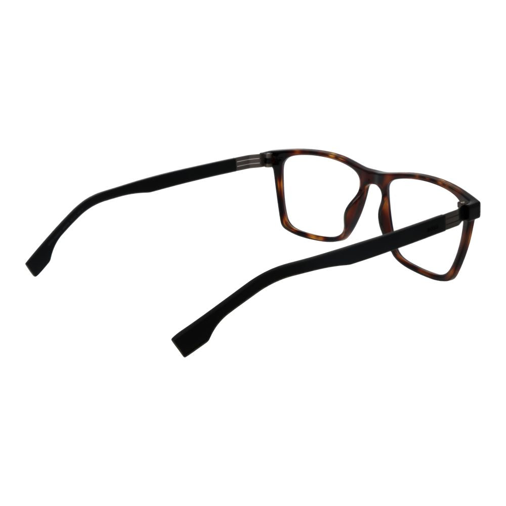 Brown Synthetic Glasses with Polarized Green Lenses