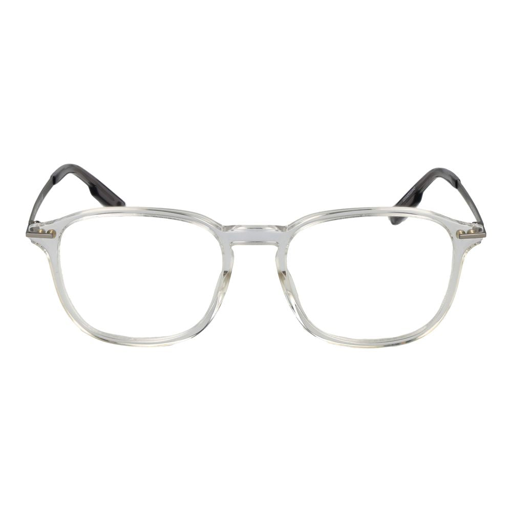Transparent Synthetic Frame Glasses with Full-Rim Design