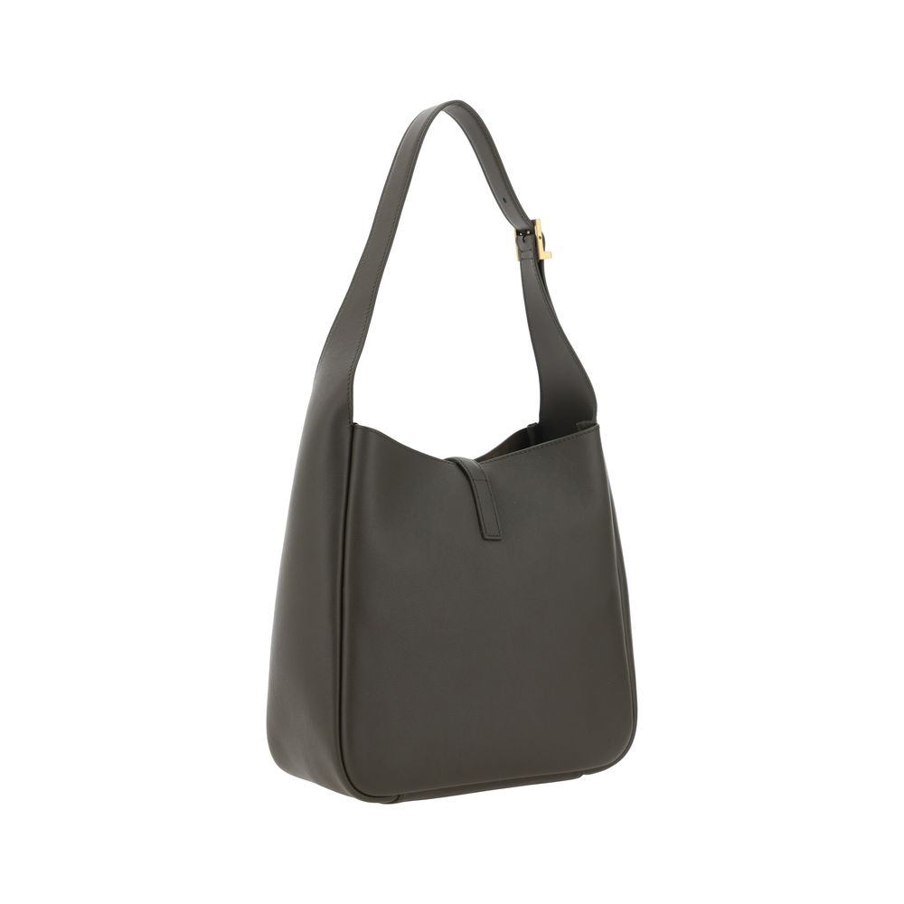 Sac à bandoulière Saint Laurent en cuir de veau bicolore Bos Taurus