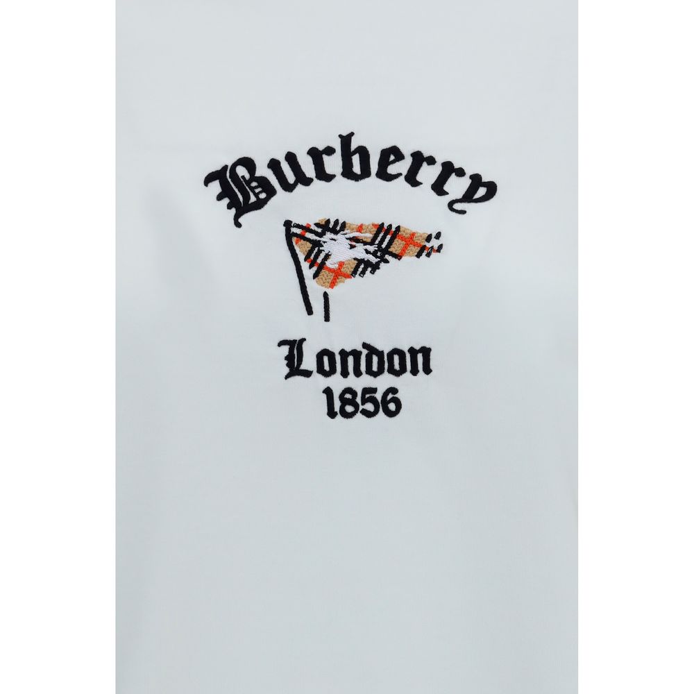 T-shirt en coton blanc Burberry