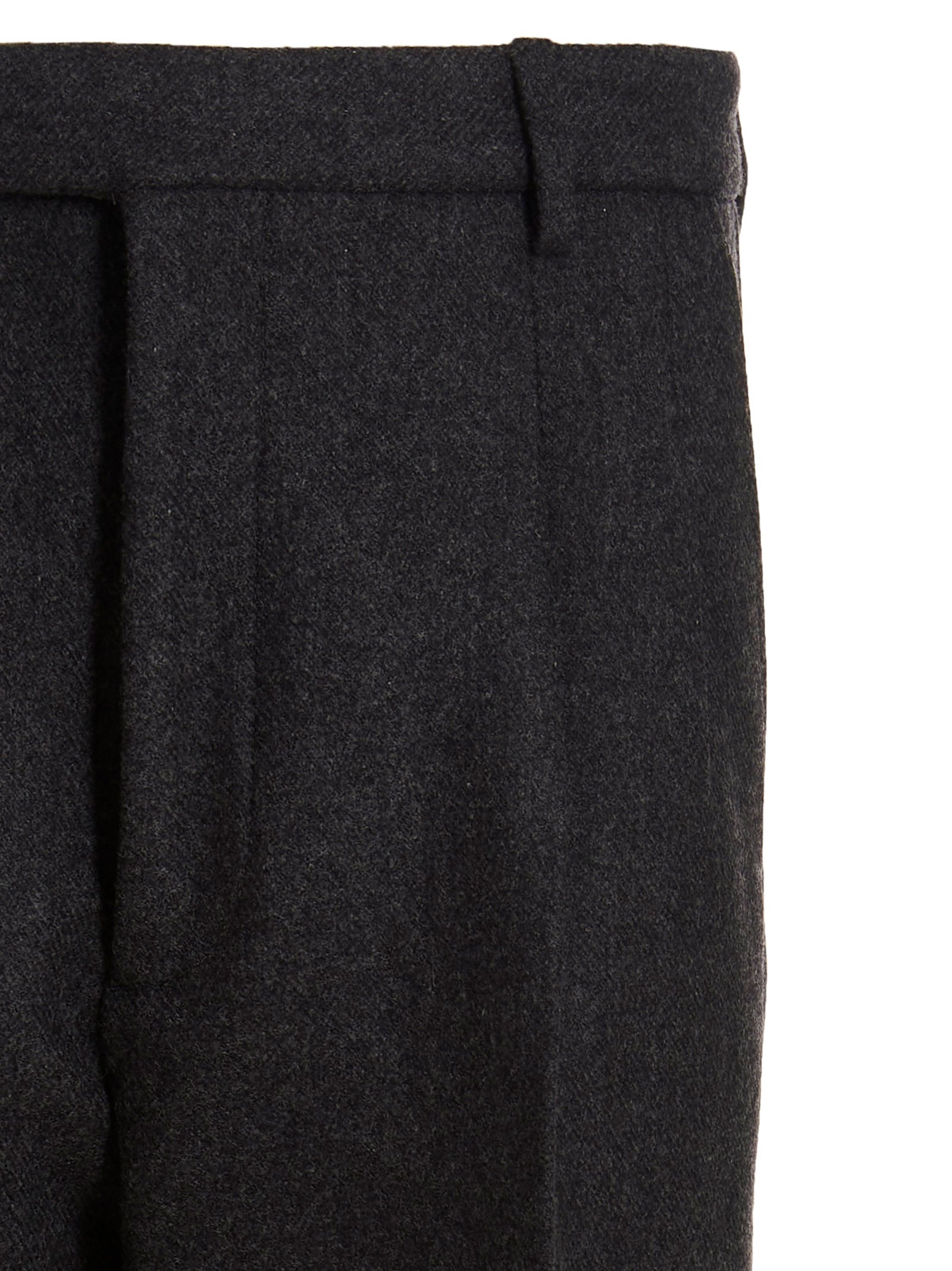 Gucci Gray Wool Cashmere Dress Pants