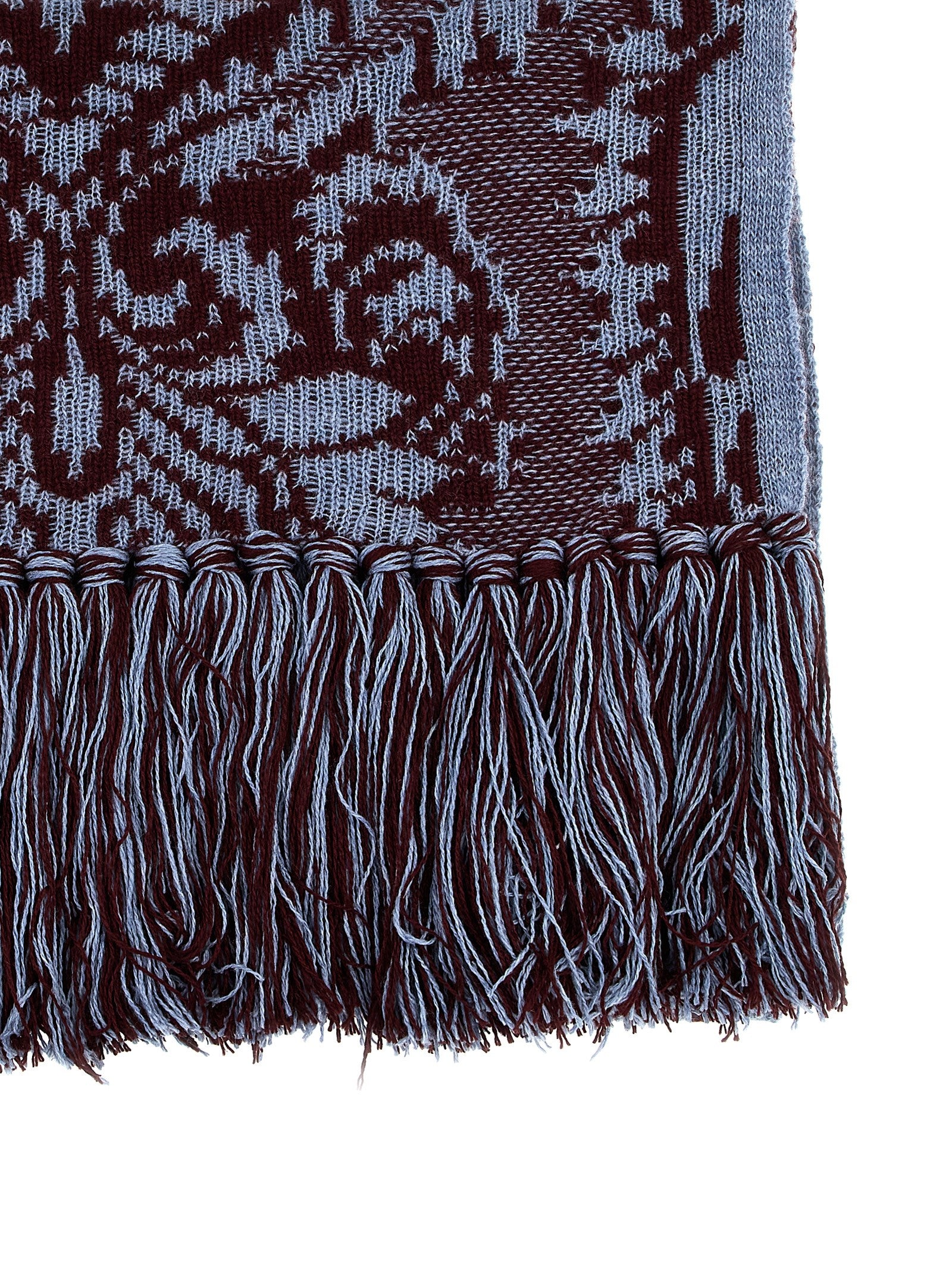 Etro Multicolor Barocco Wool Scarf