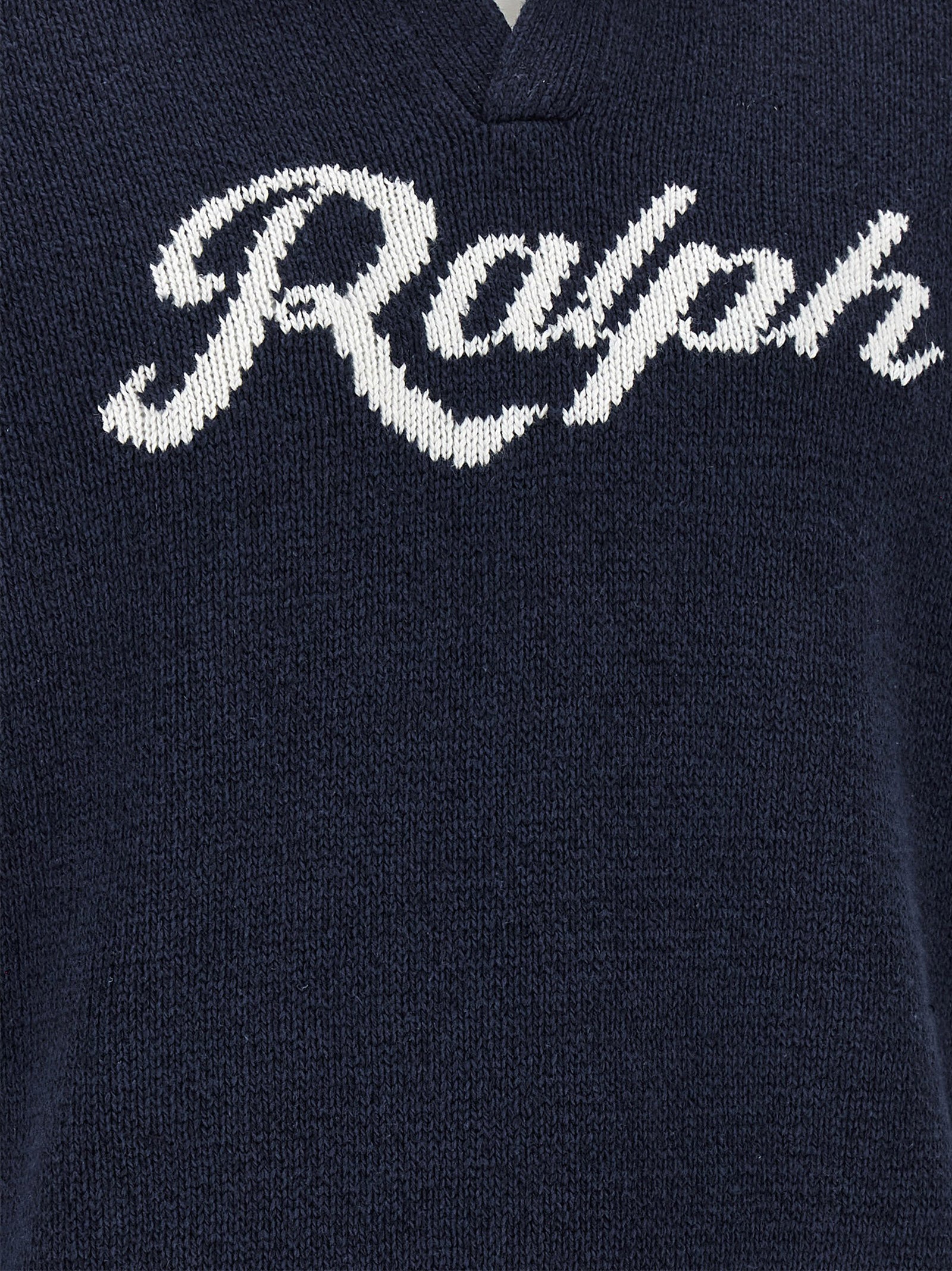 Polo Ralph Lauren Blue Linen Cotton Cardigan