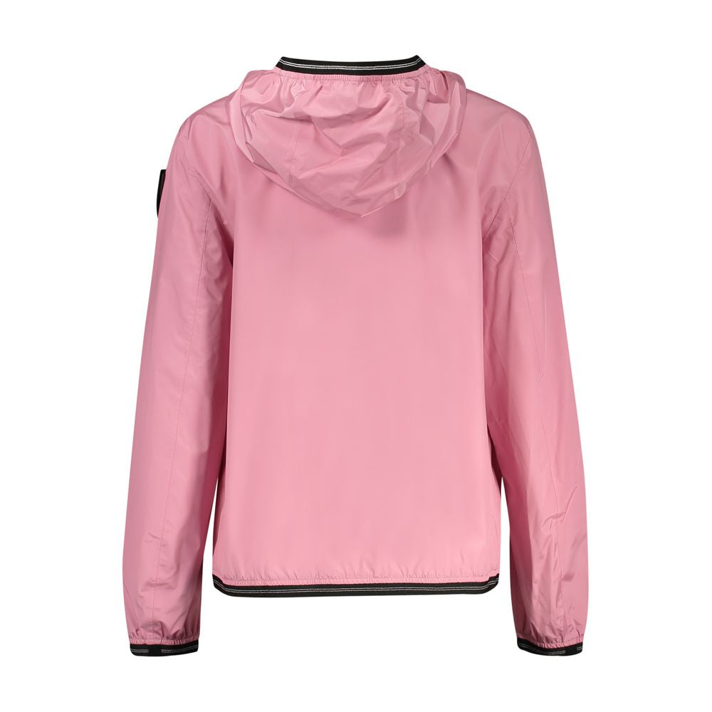 Rosa Synthetic Women's Waterproof Jacket with Rhinestones