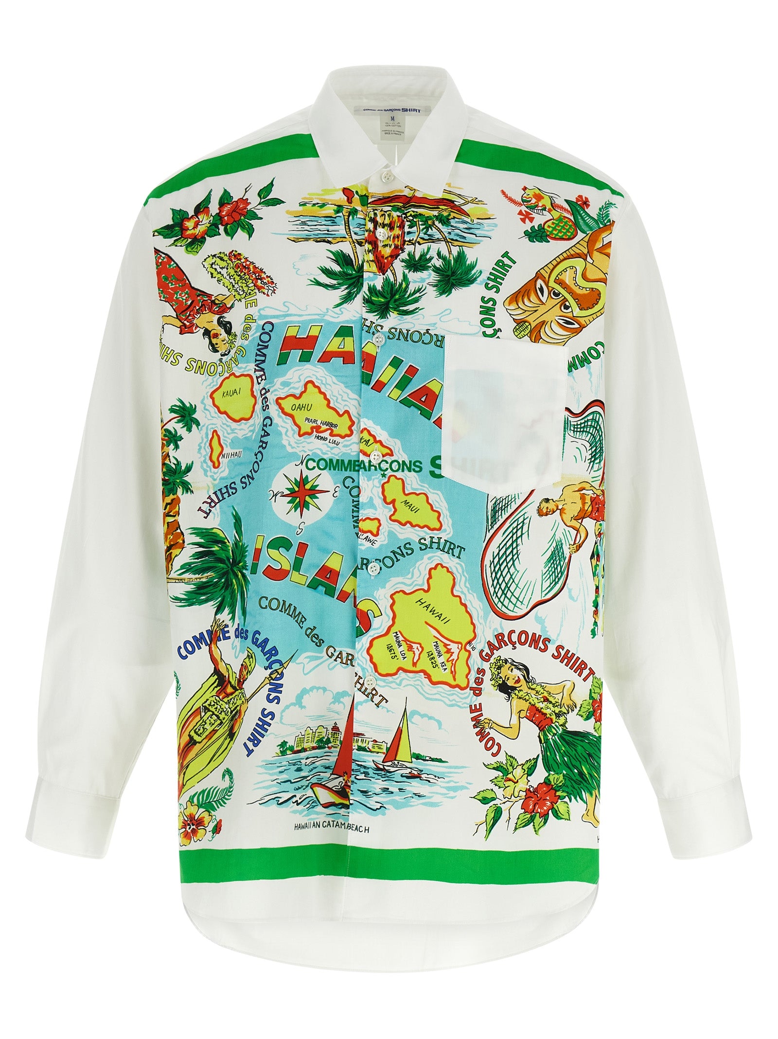 Comme des Garçons Multicolor Cotton Shirt