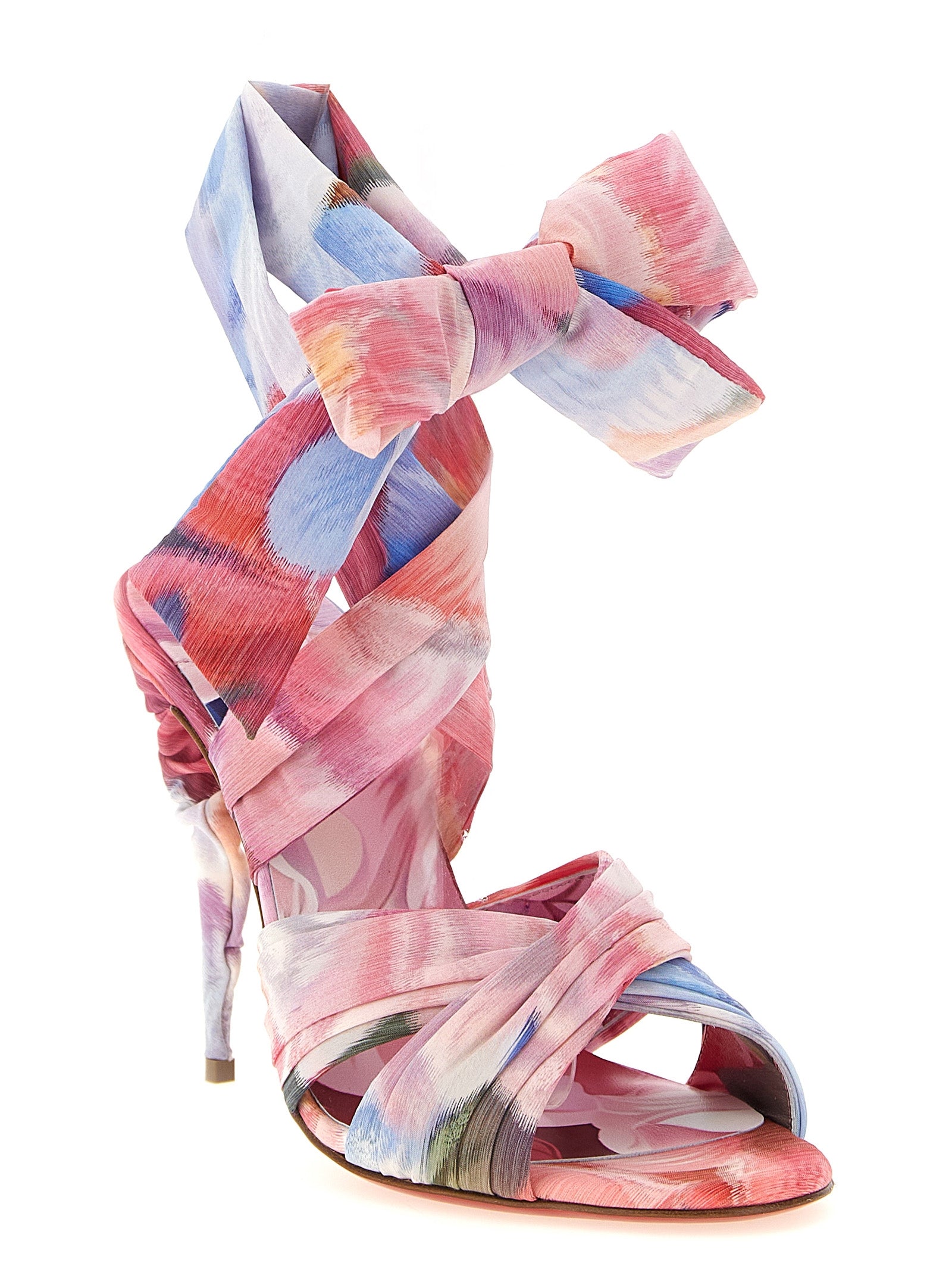 Christian Louboutin Multicolor Affabula Nylon Stiletto Sandals