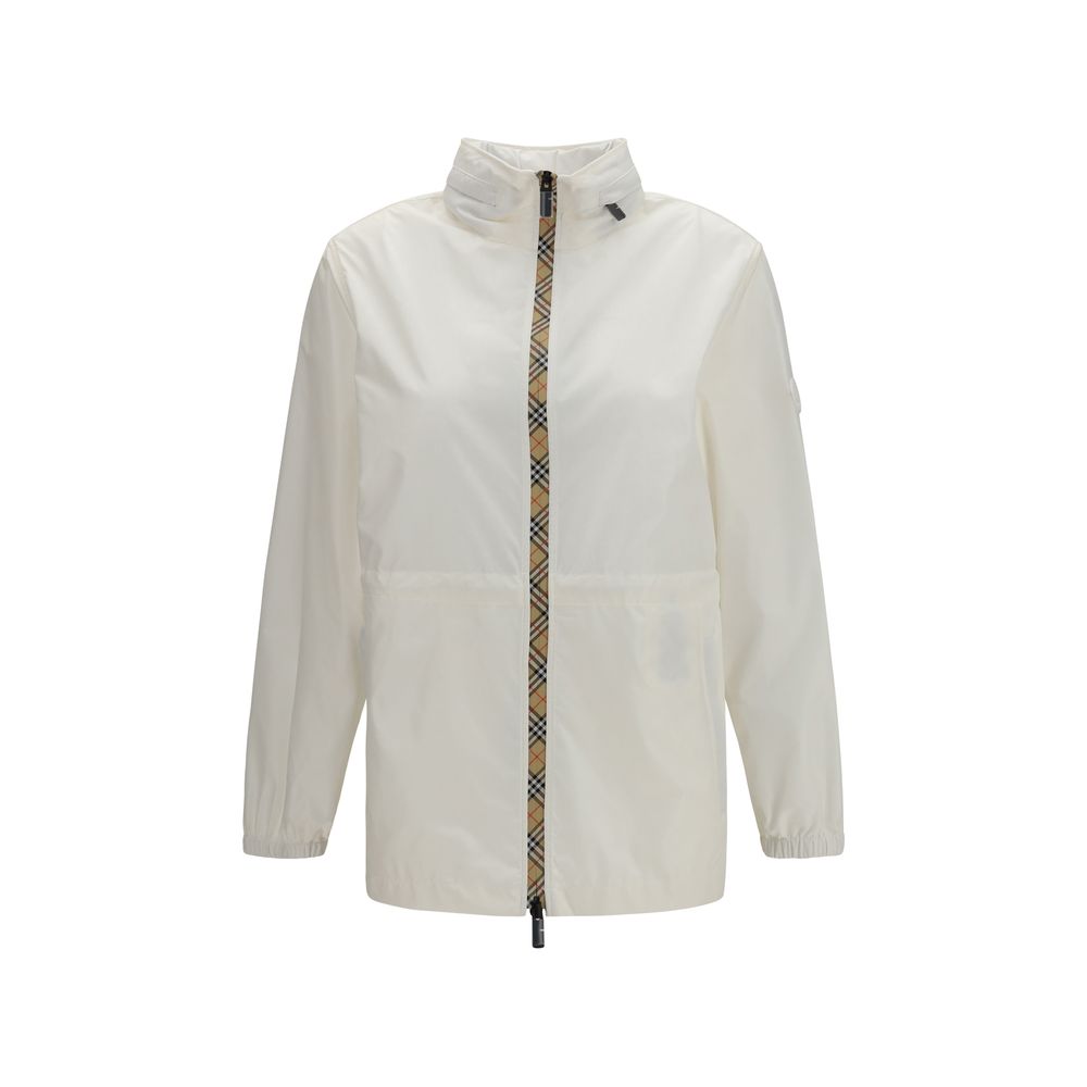 Burberry White Shell Jacket