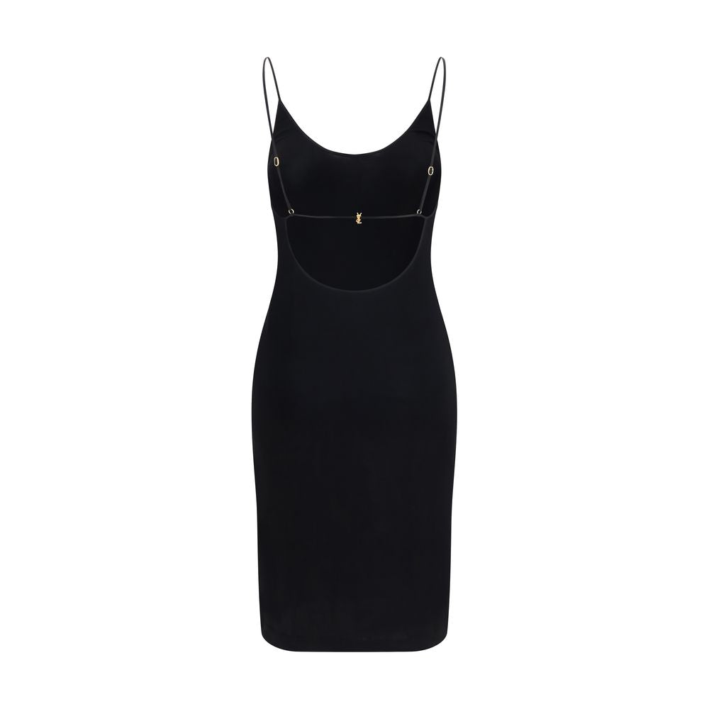 Saint Laurent Black Casual Dress