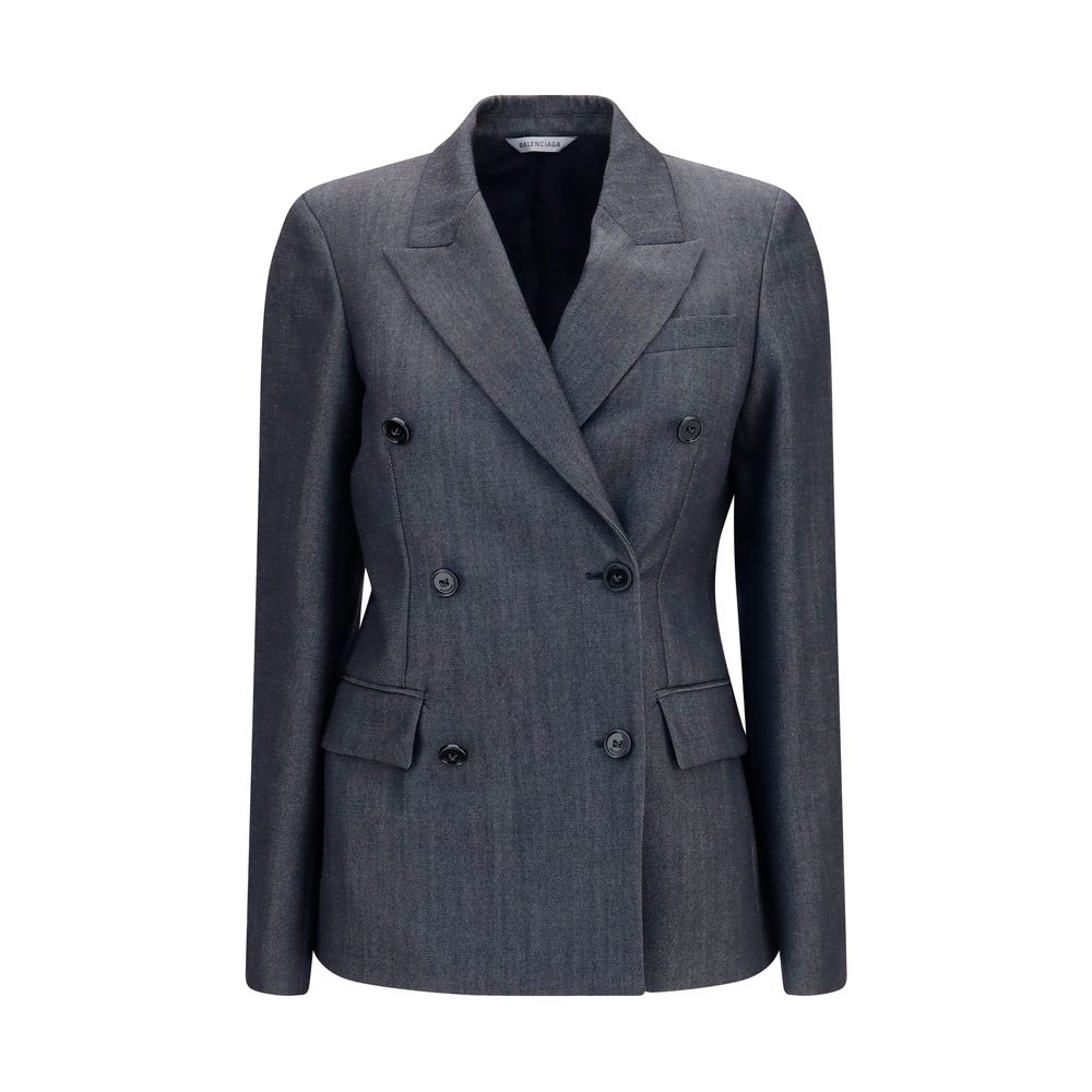Balenciaga Gray Wool Blazer