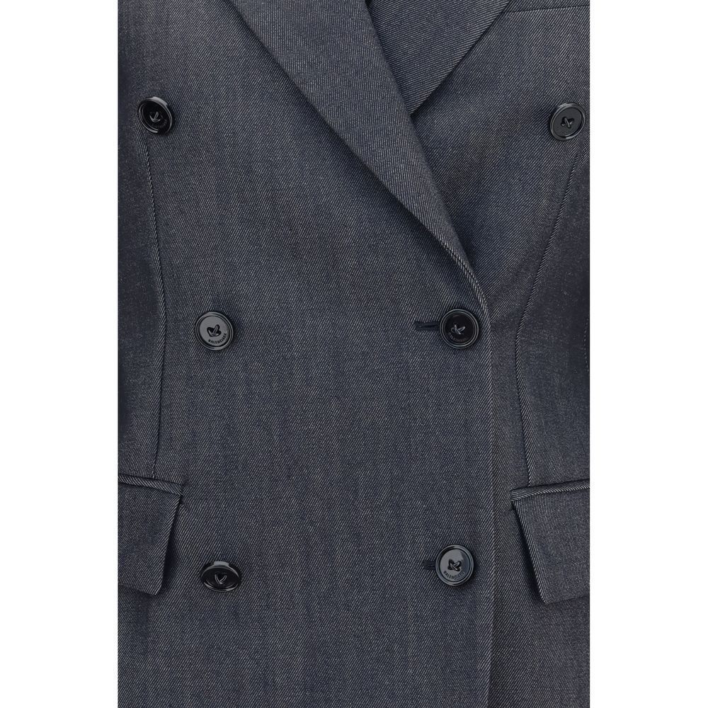 Balenciaga Gray Wool Blazer
