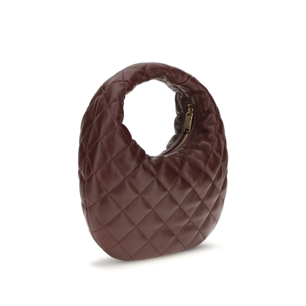 Saint Laurent Brown Icarino Lambskin Handbag