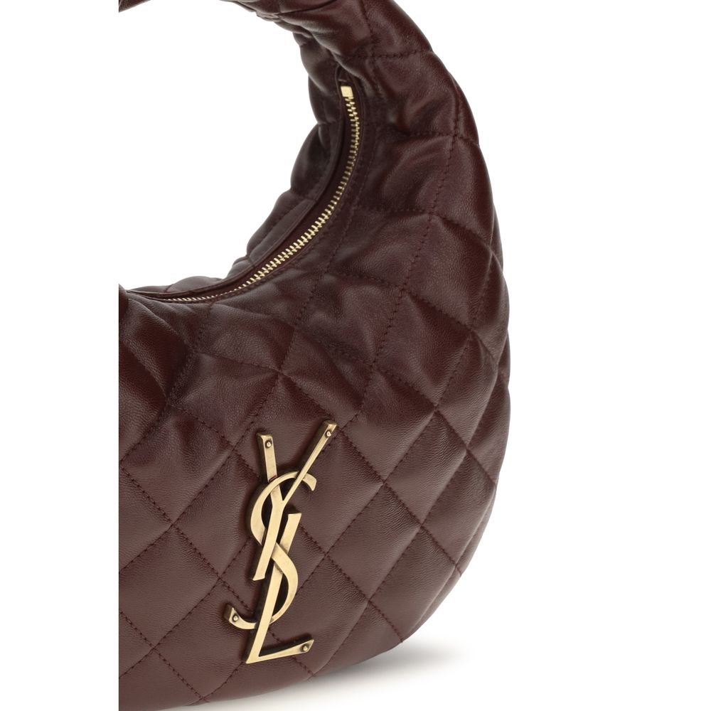 Saint Laurent Brown Icarino Lambskin Handbag