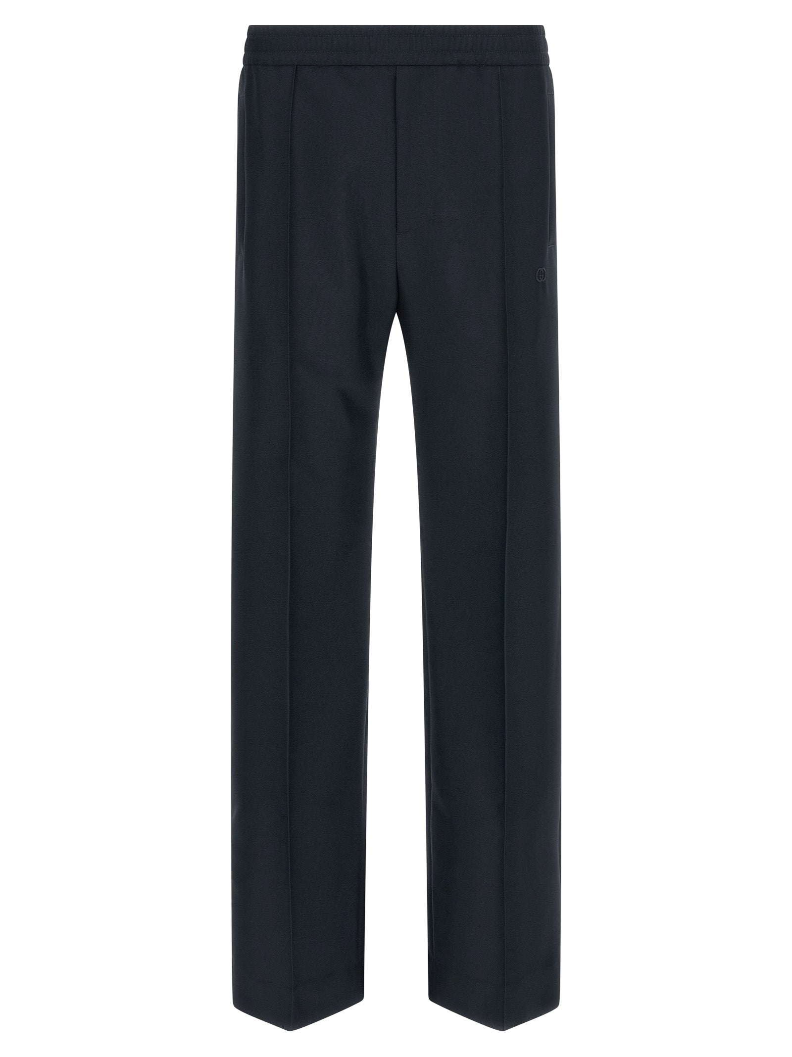 Gucci Blue Technical Panama Polyester Pants