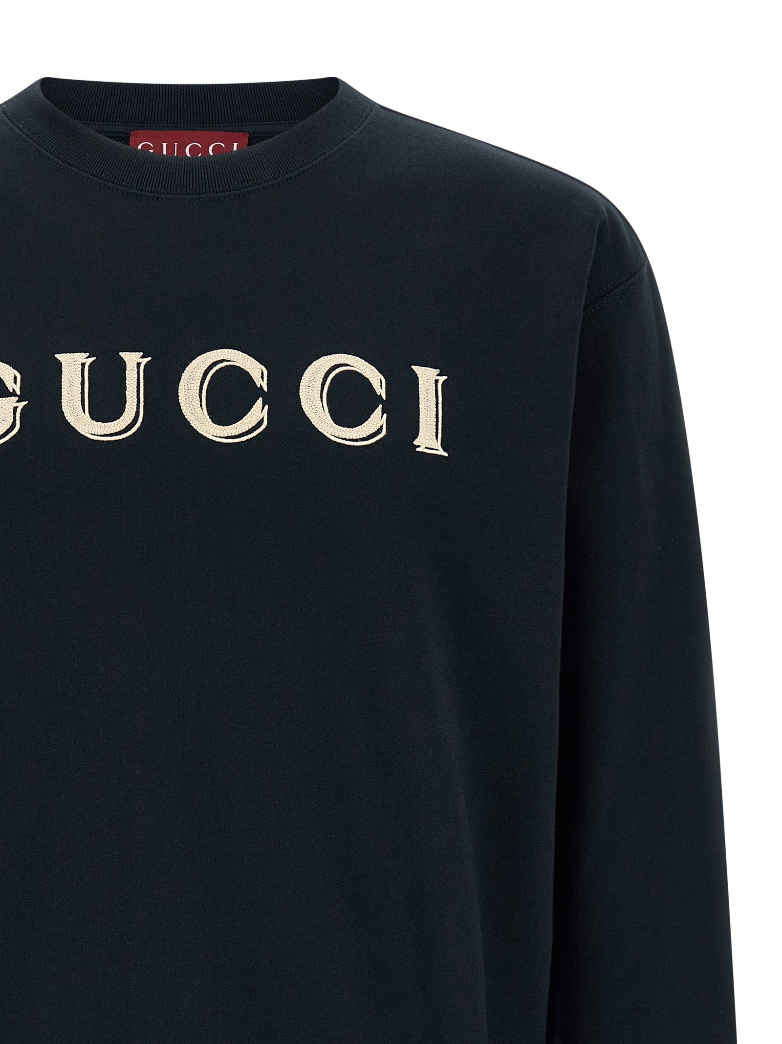 Gucci blaues Baumwoll-Sweatshirt