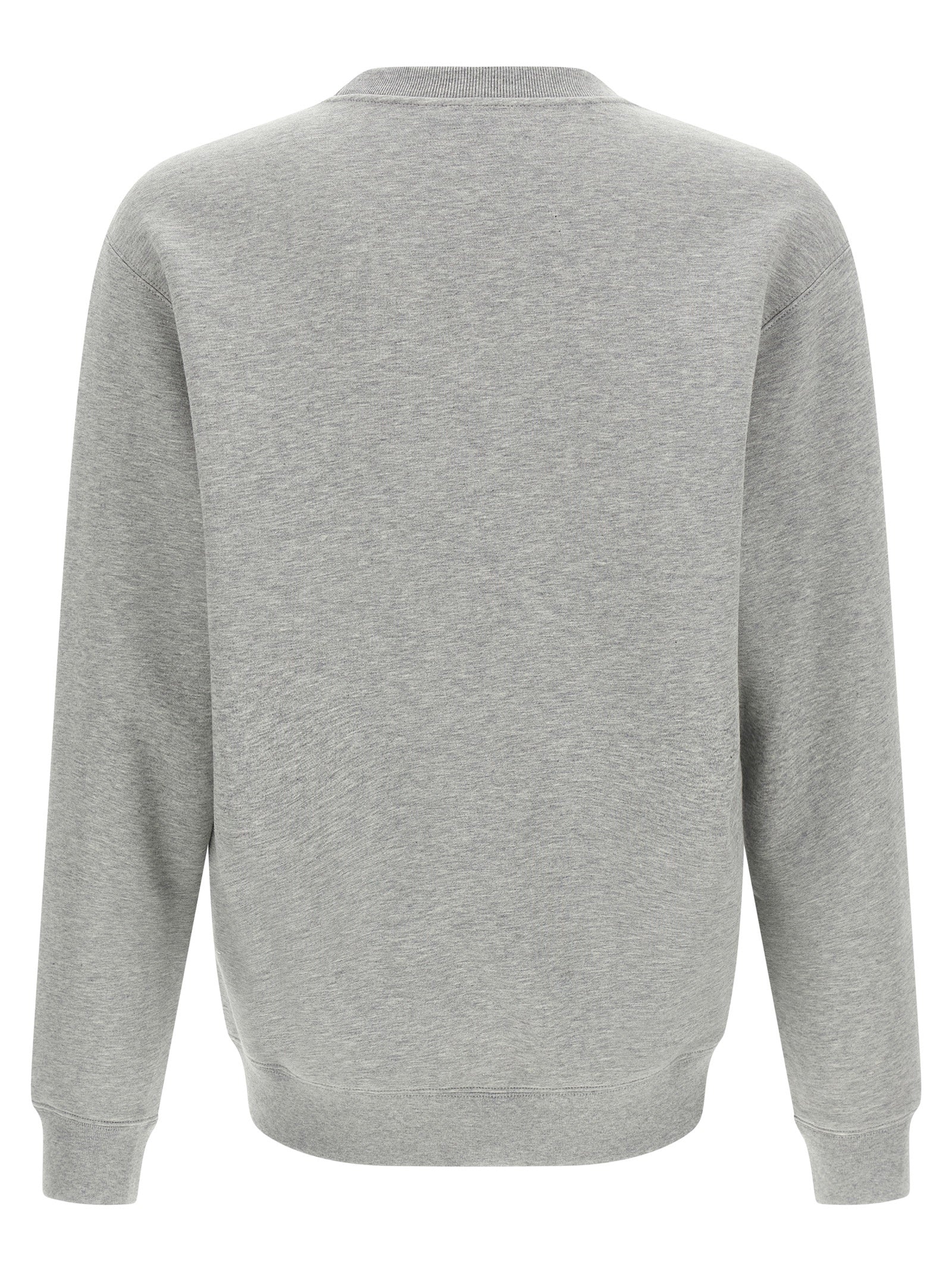 Sweat-shirt en coton gris Gucci
