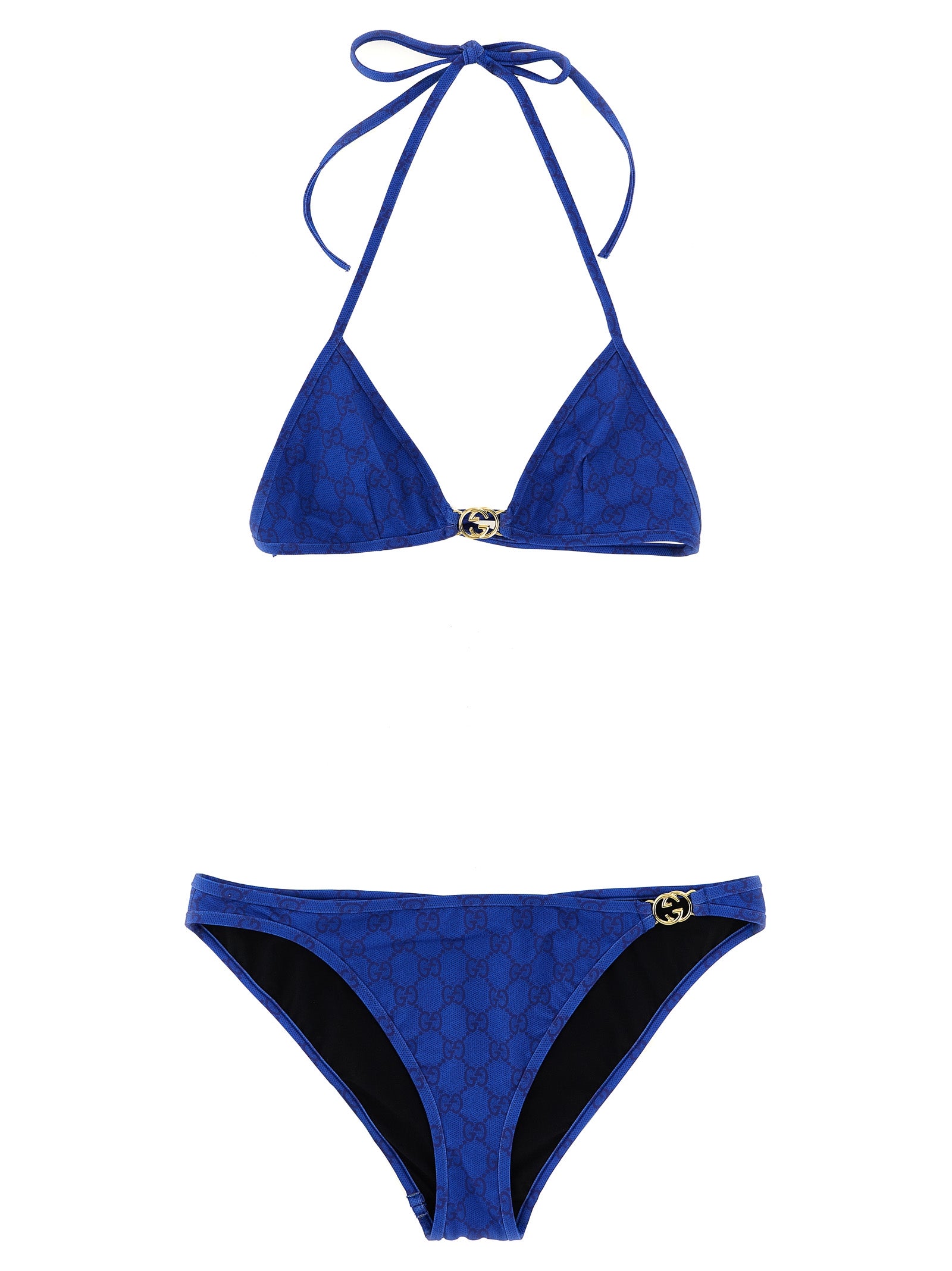 Gucci Blue GG Jersey Bikini