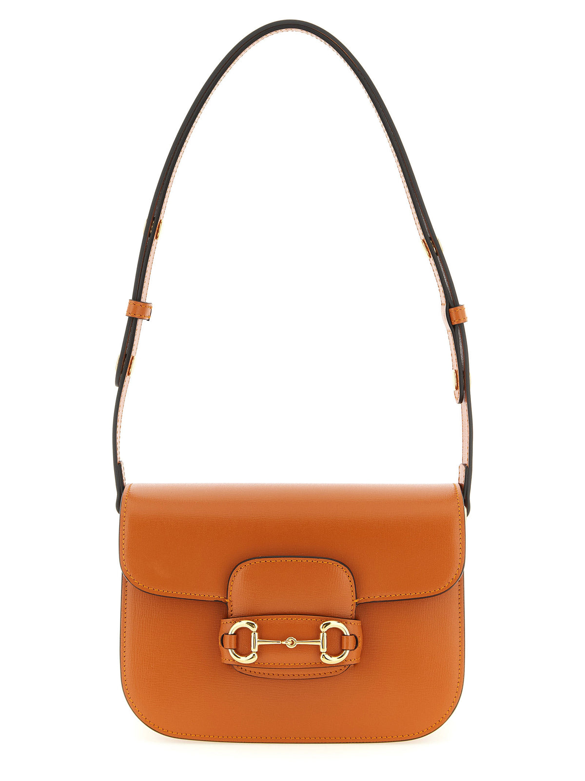 Gucci Orange Calfskin Shoulder Bag