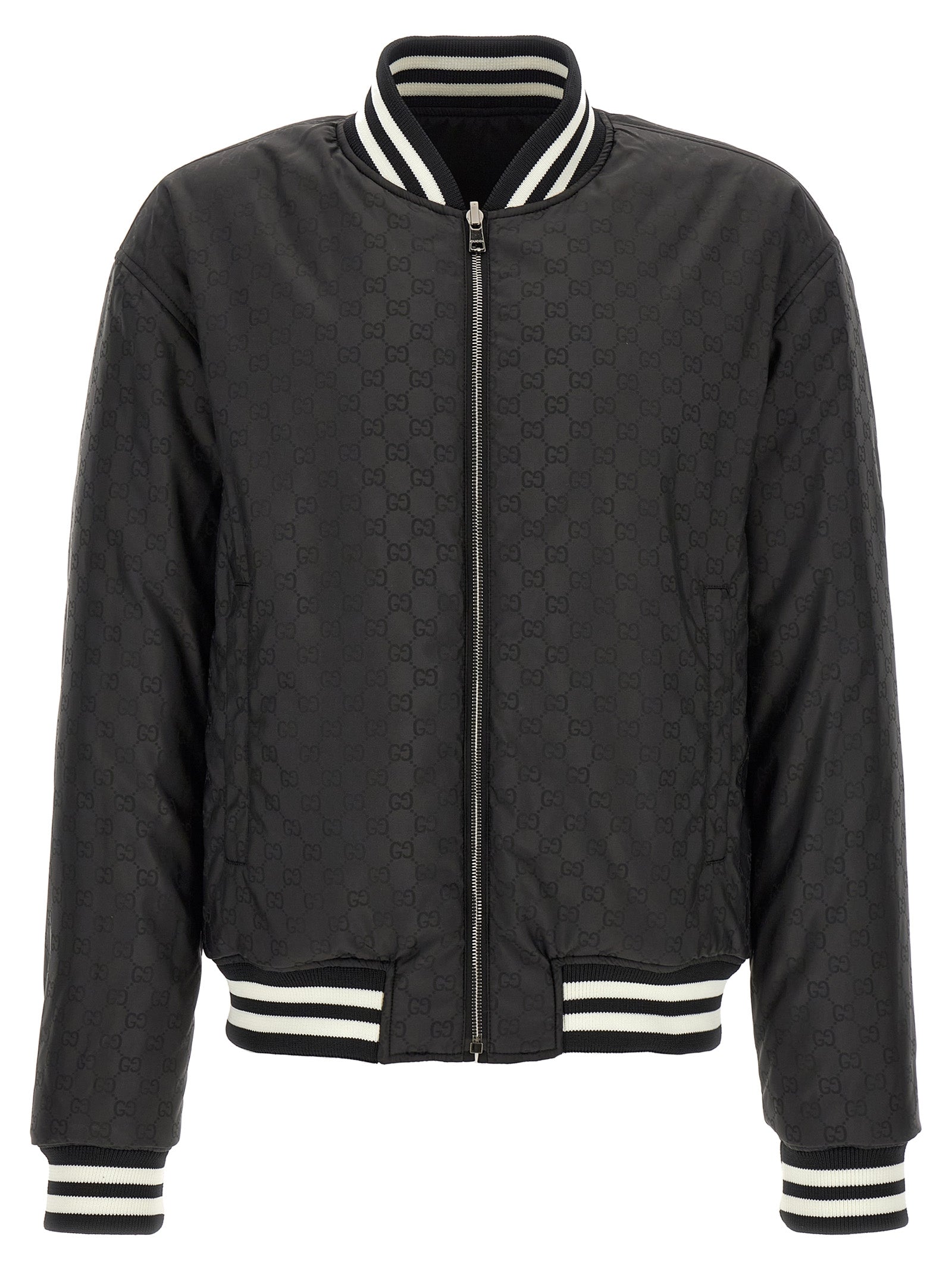 Gucci Bicolor Bomber aus Polyester