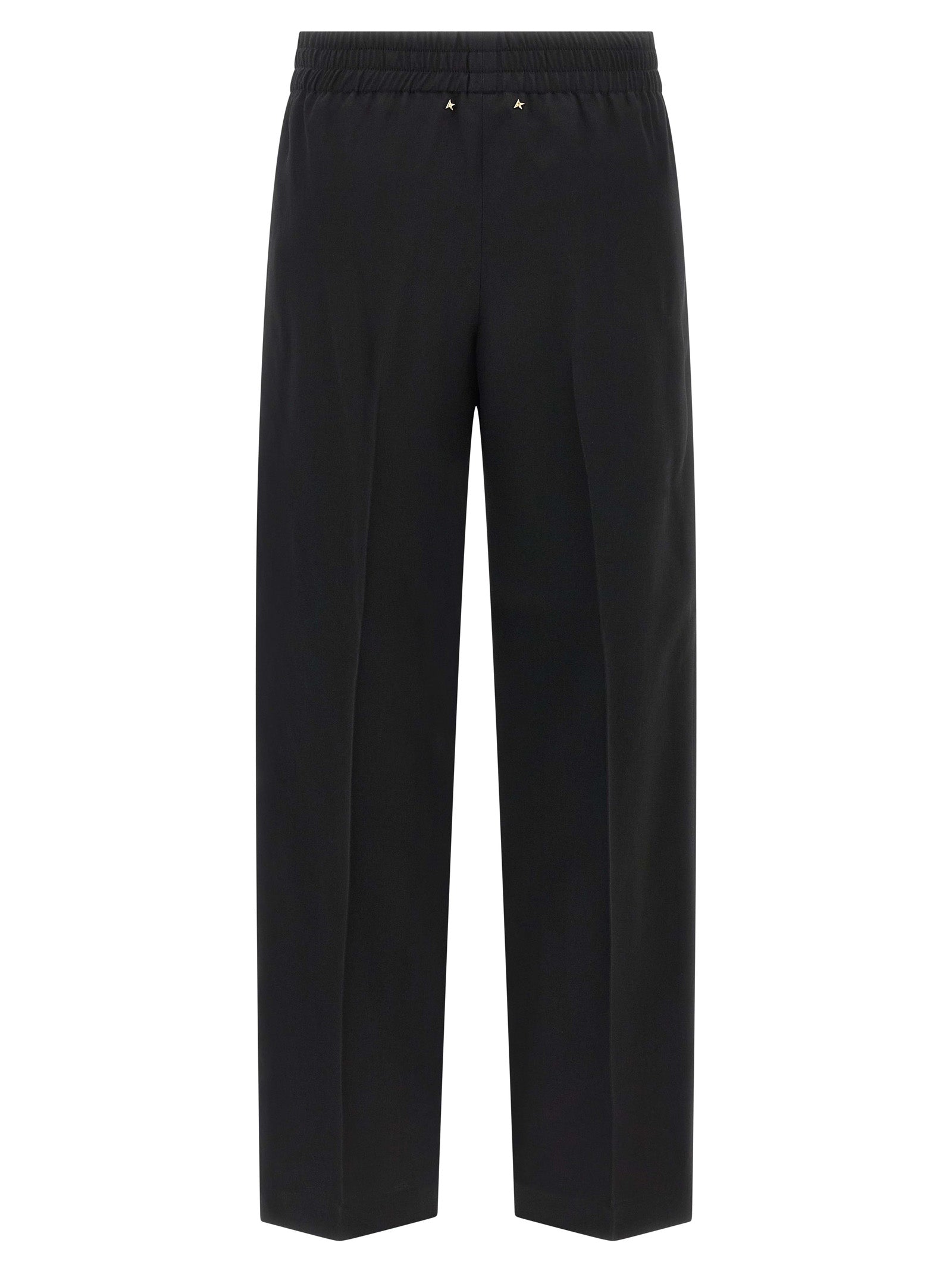 Golden Goose Pantalon décontracté en laine vierge noir