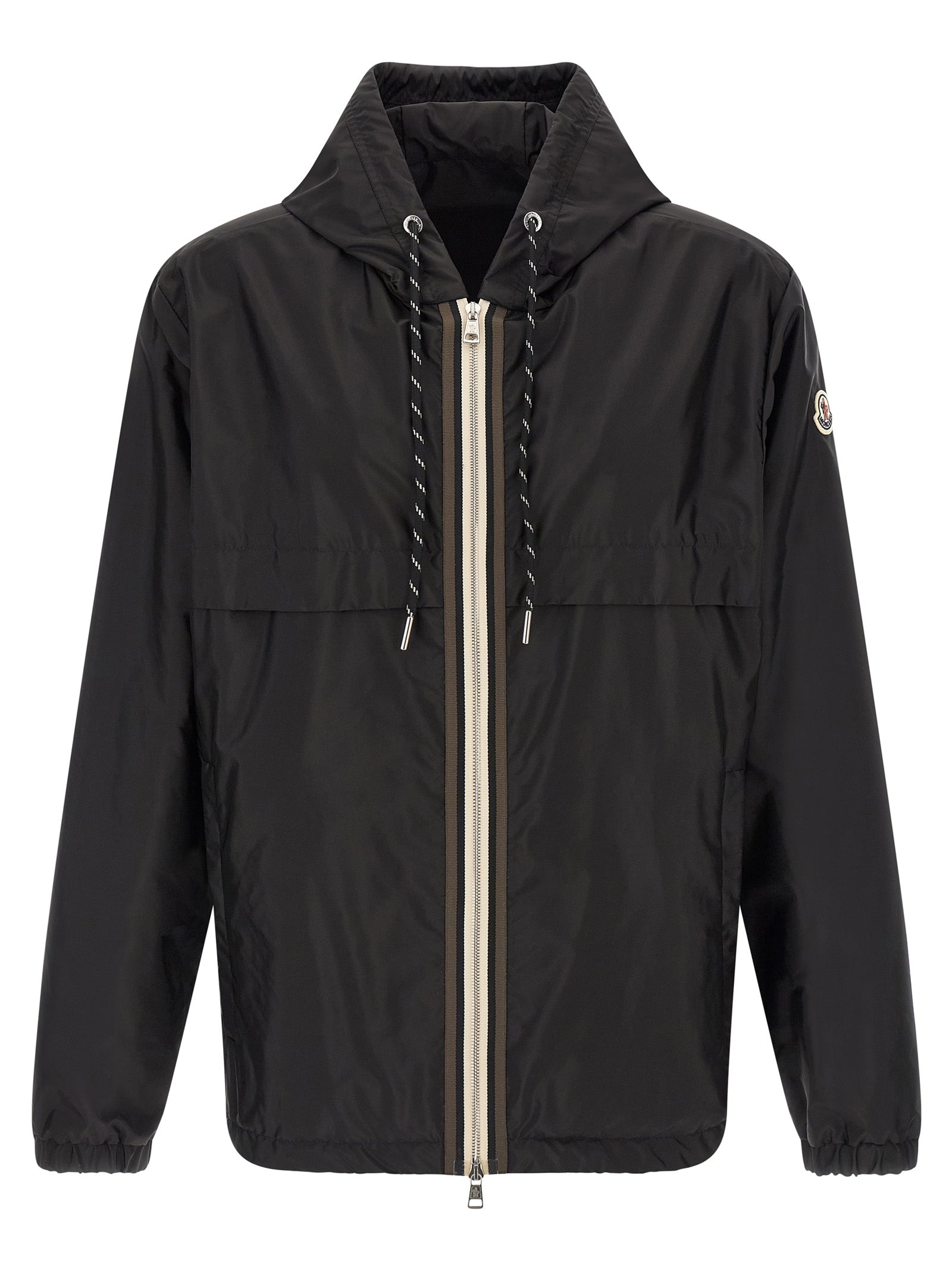 Moncler Black Nidge Nylon Shell Jacket