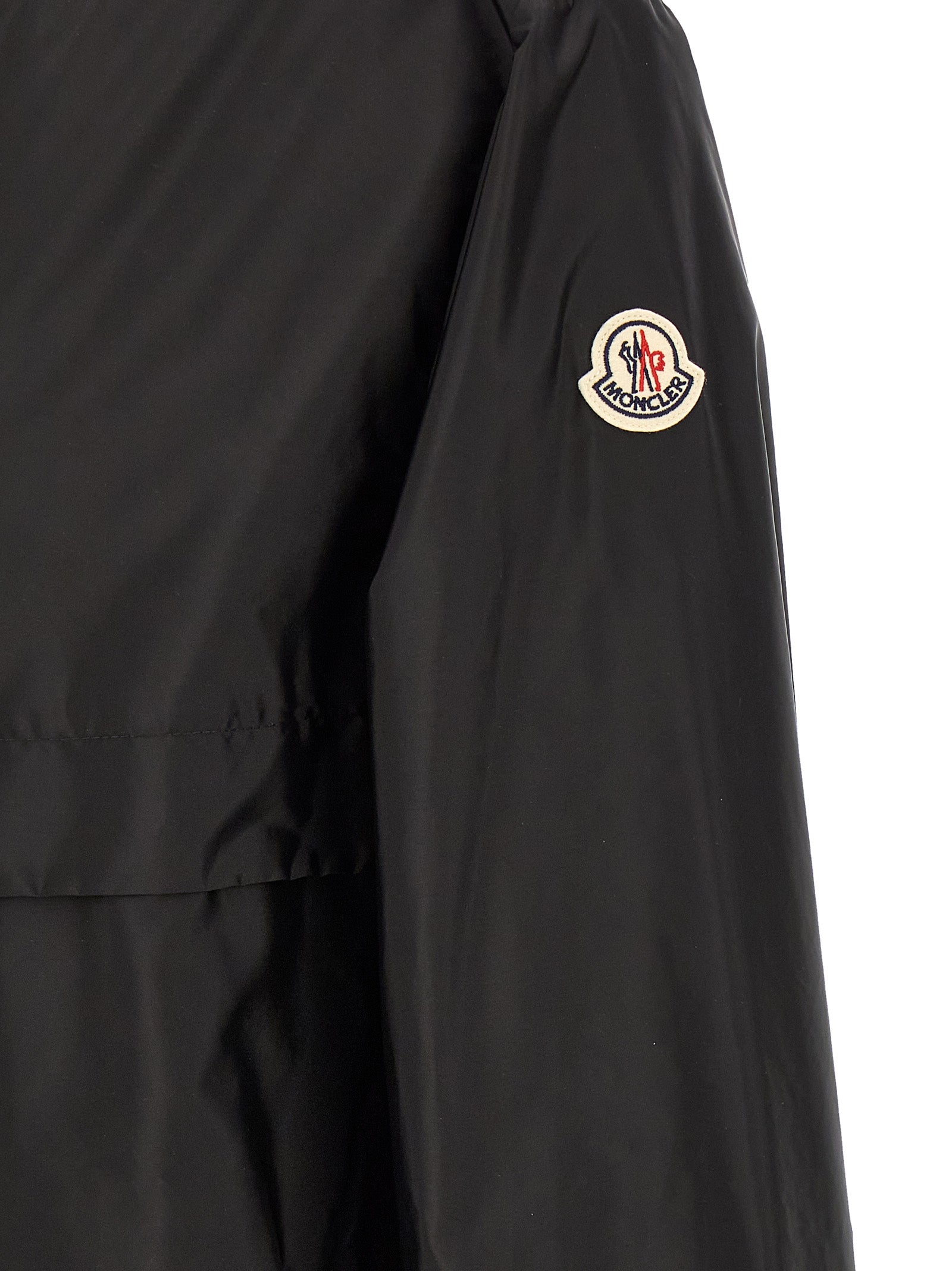 Moncler Black Nidge Nylon Shell Jacket
