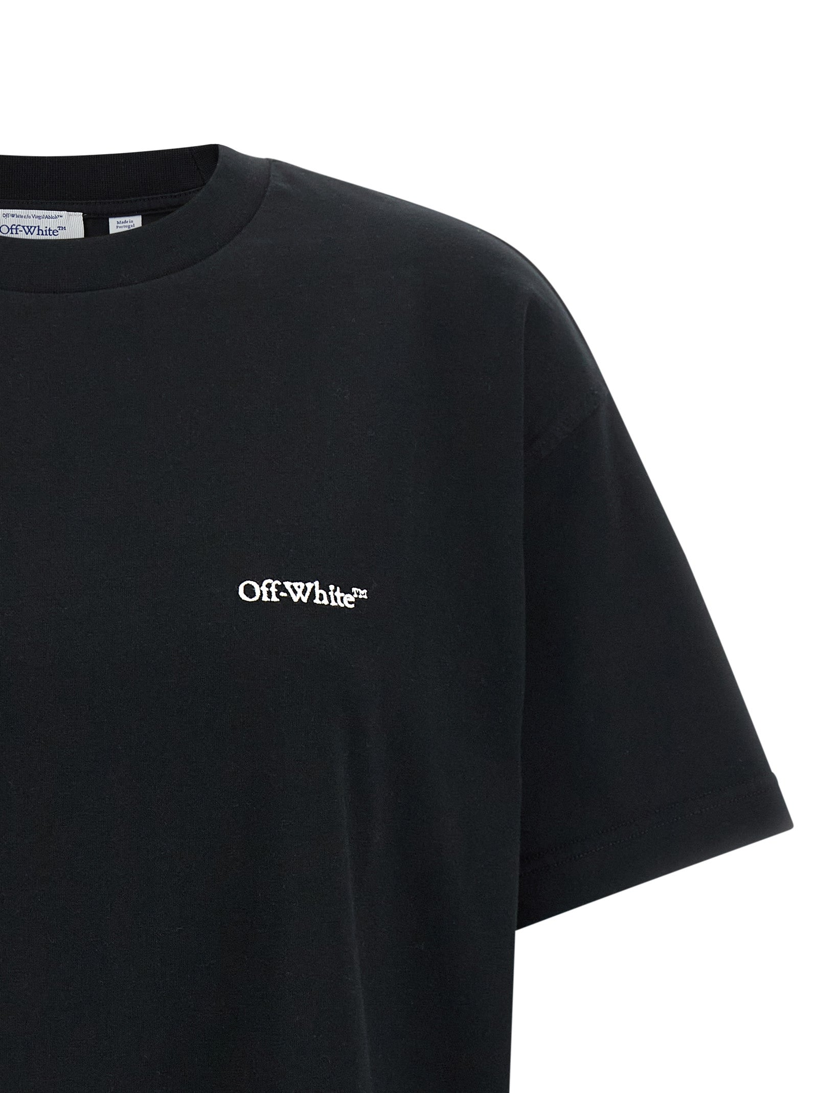 Off-White Schwarze Baumwoll-Sportkleidung