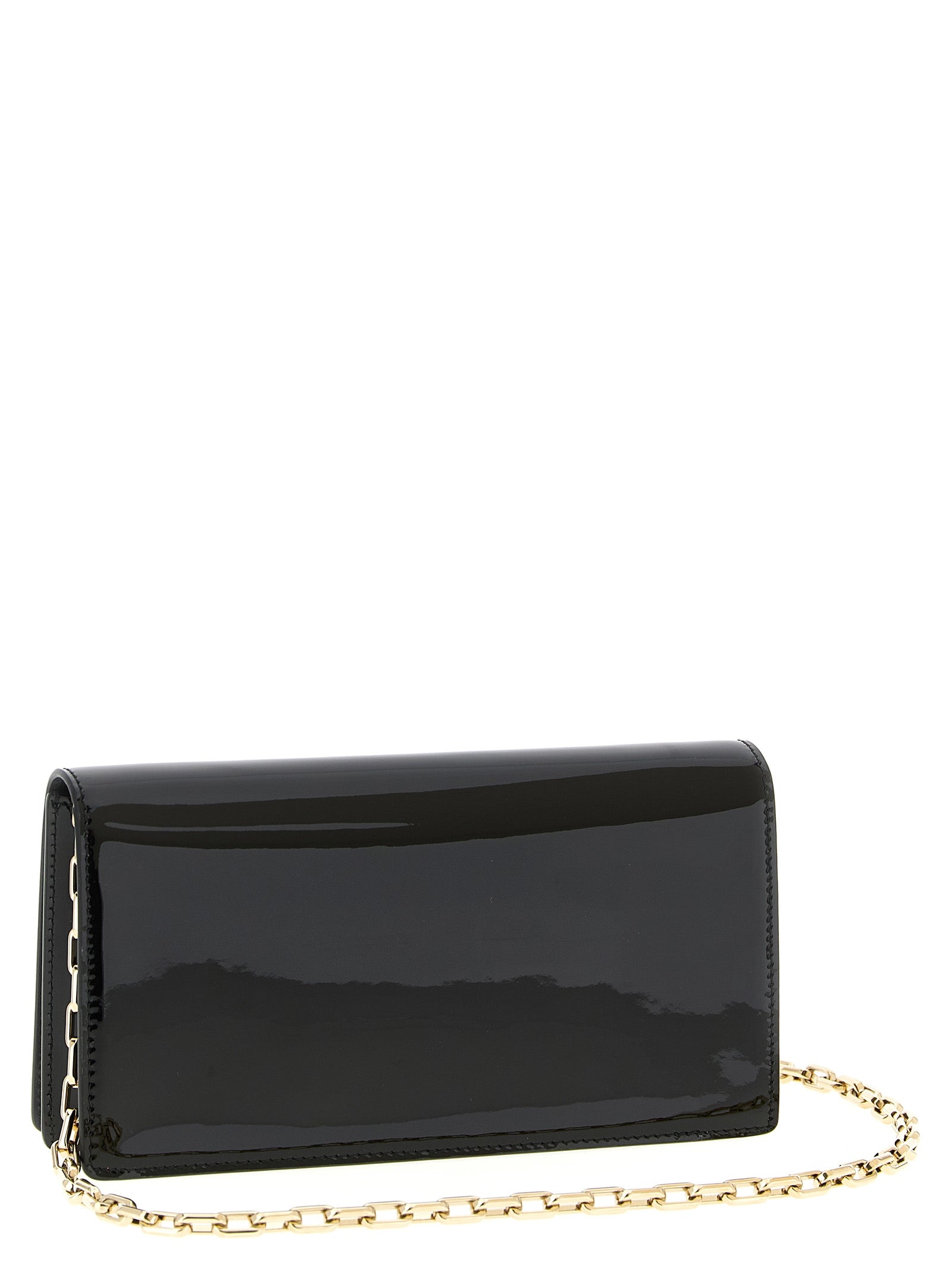 Christian Louboutin Black Bettina Clutch Calf Leather