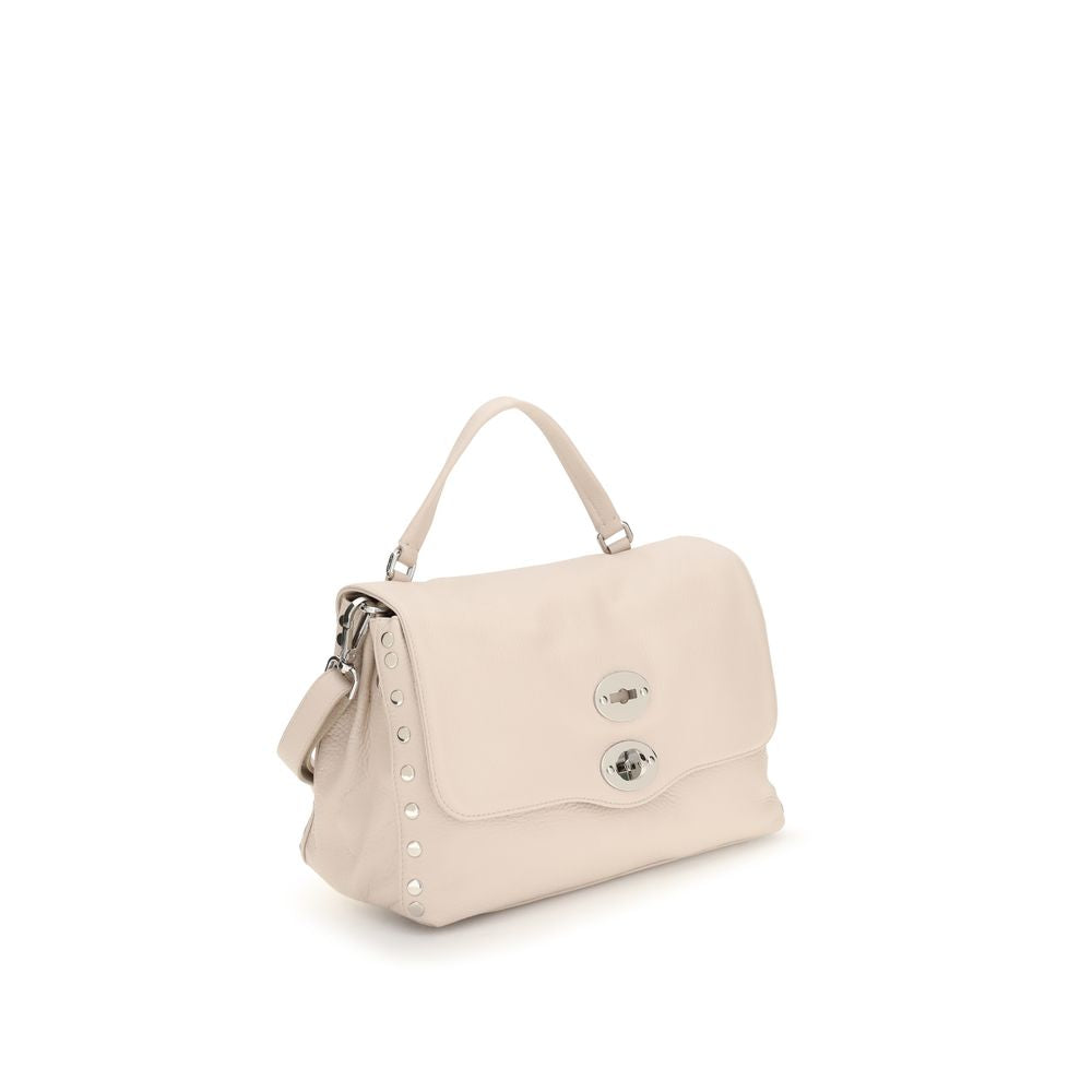 Sac à main Zanellato en cuir de veau beige Bos Taurus