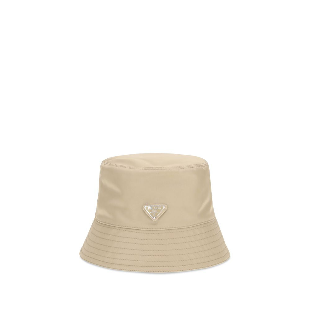 Prada Beige Re-Nylon Bucket Hat