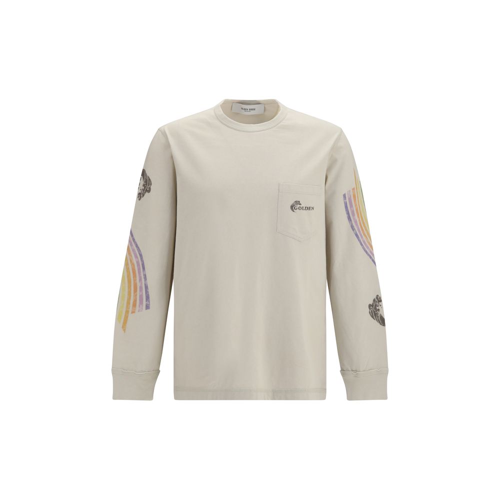 Golden Goose Beiges Baumwoll-Sweatshirt