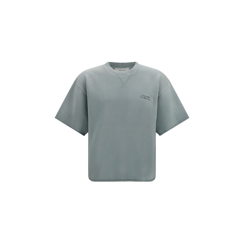 Sweat-shirt bicolore en coton Golden Goose