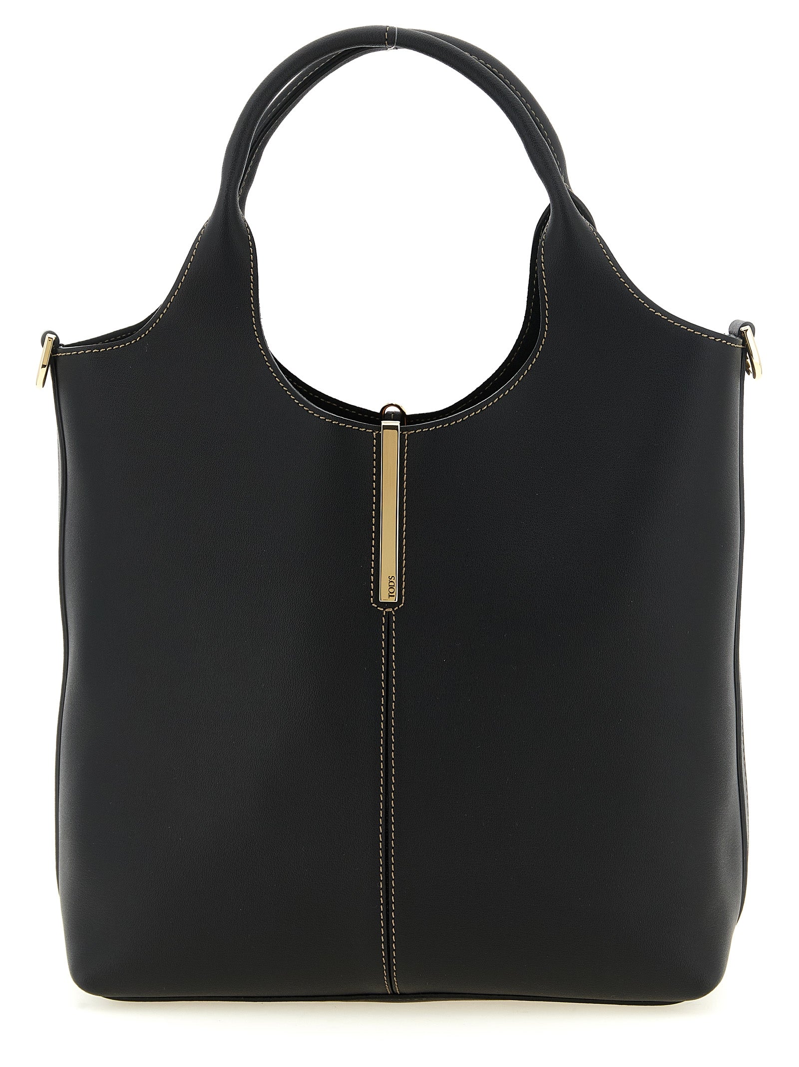 Tod’s Black Tote Bag Calf Leather