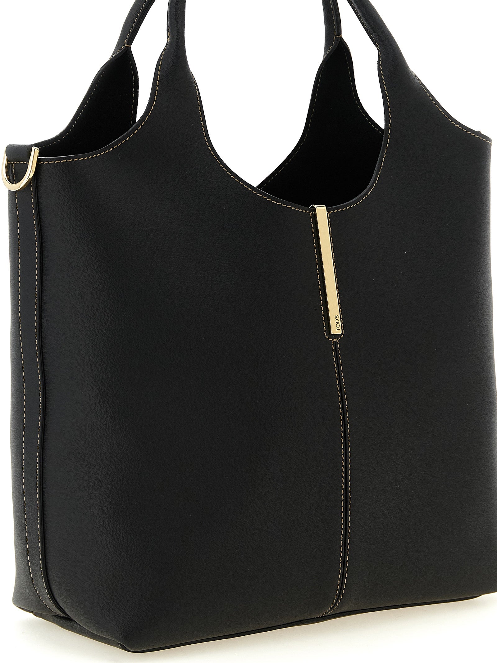 Tod’s Black Tote Bag Calf Leather