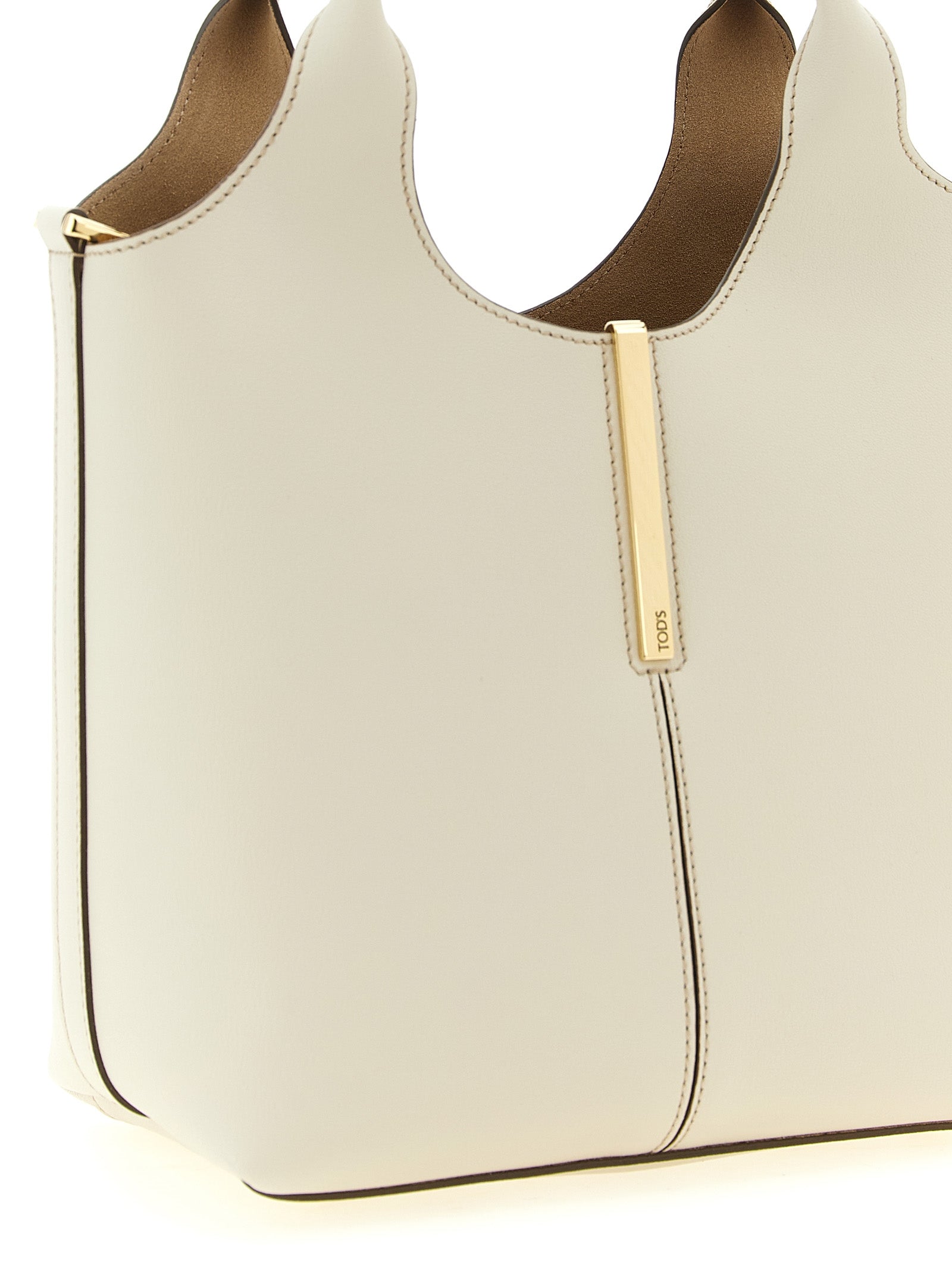 Tod’s White Mini Tote Leather