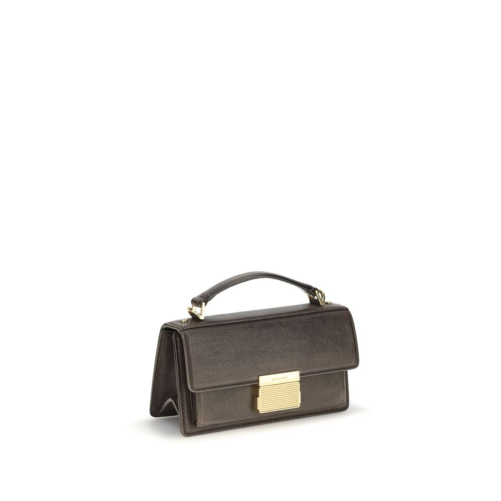 Golden Goose Braune Handtasche aus Kalbsleder Bos Taurus