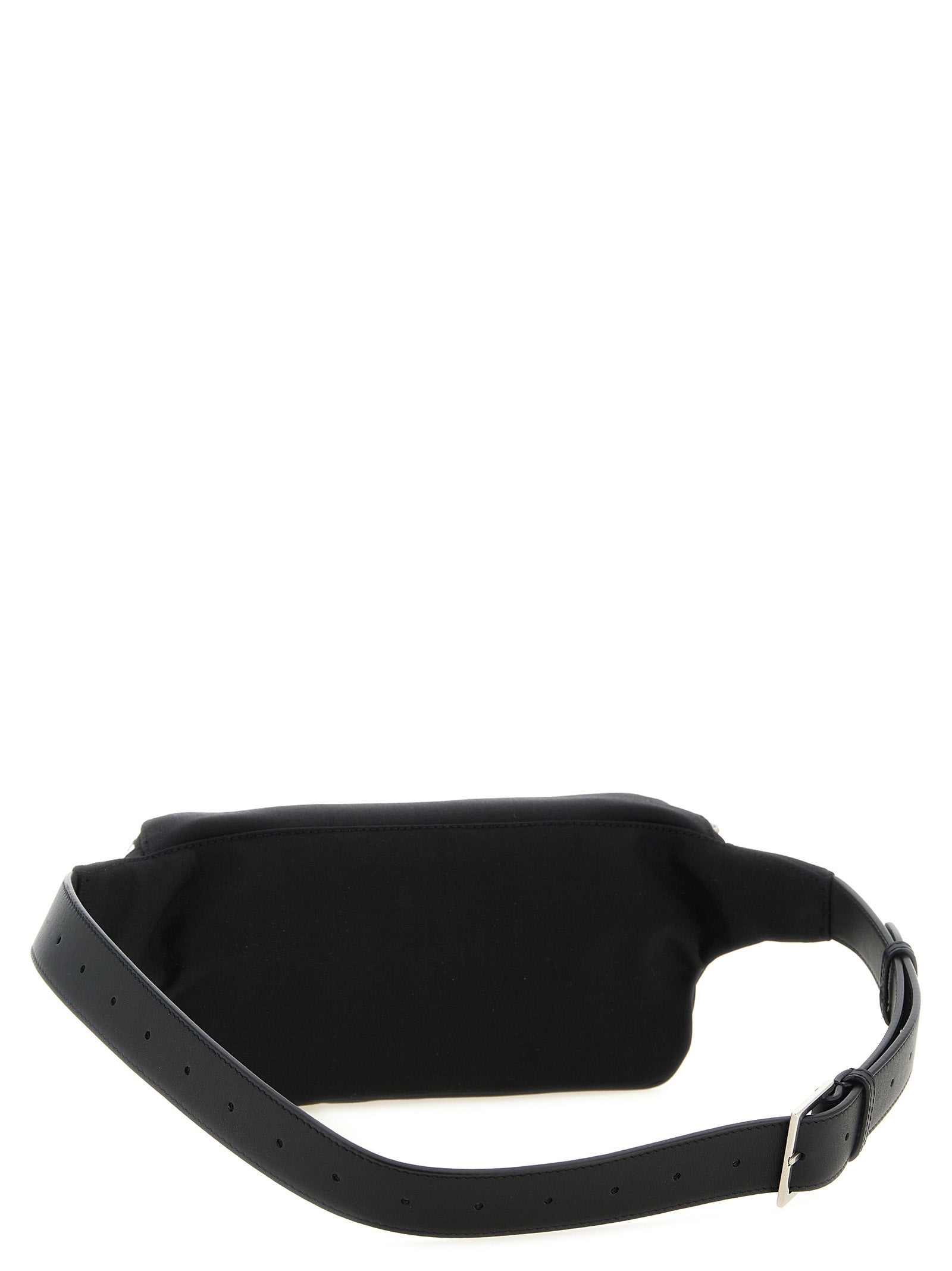 Saint Laurent Black Cassandre Lambskin Crossbody Bag