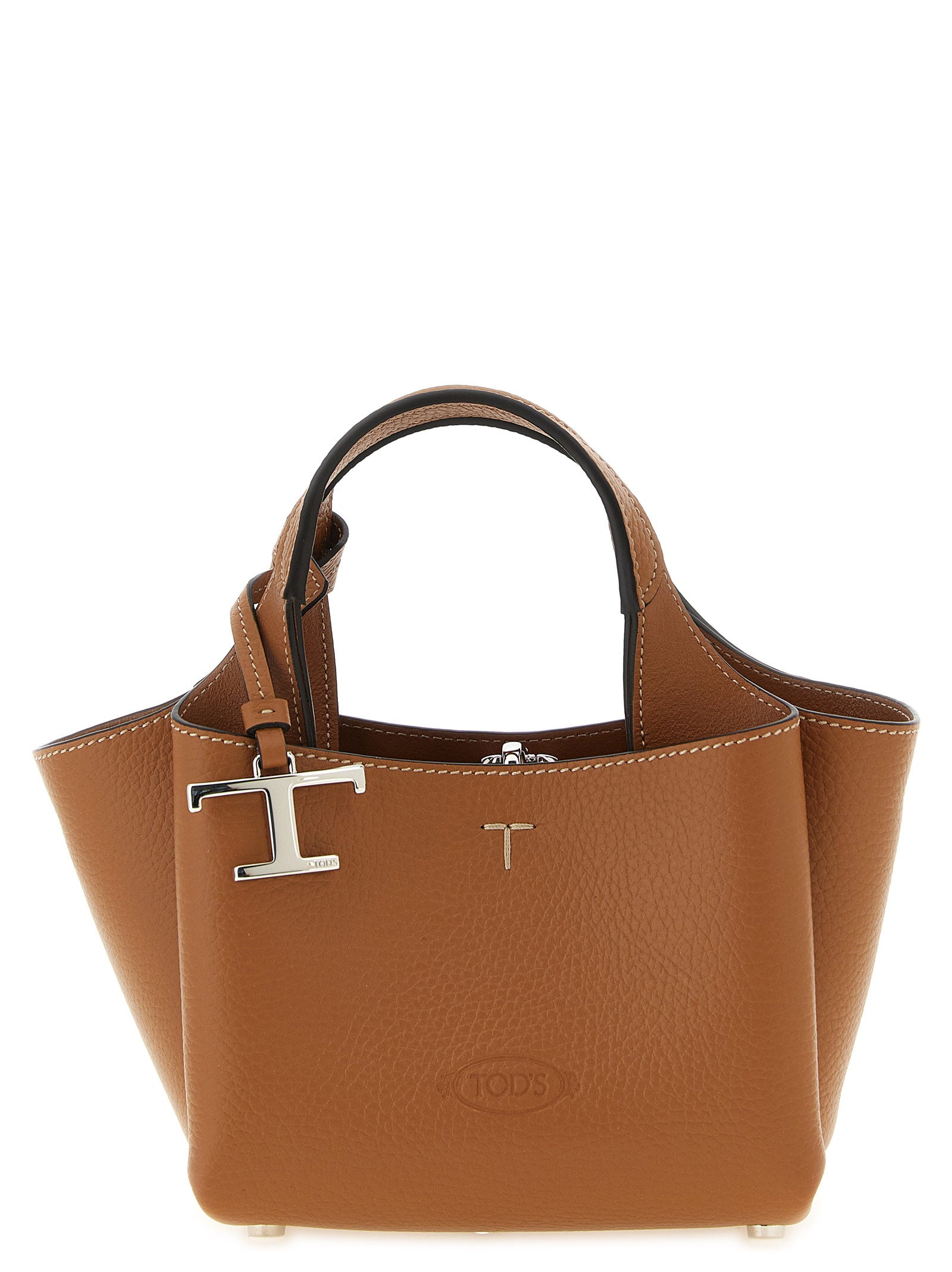 Tod’s Brown Micro Handbag Calf Leather