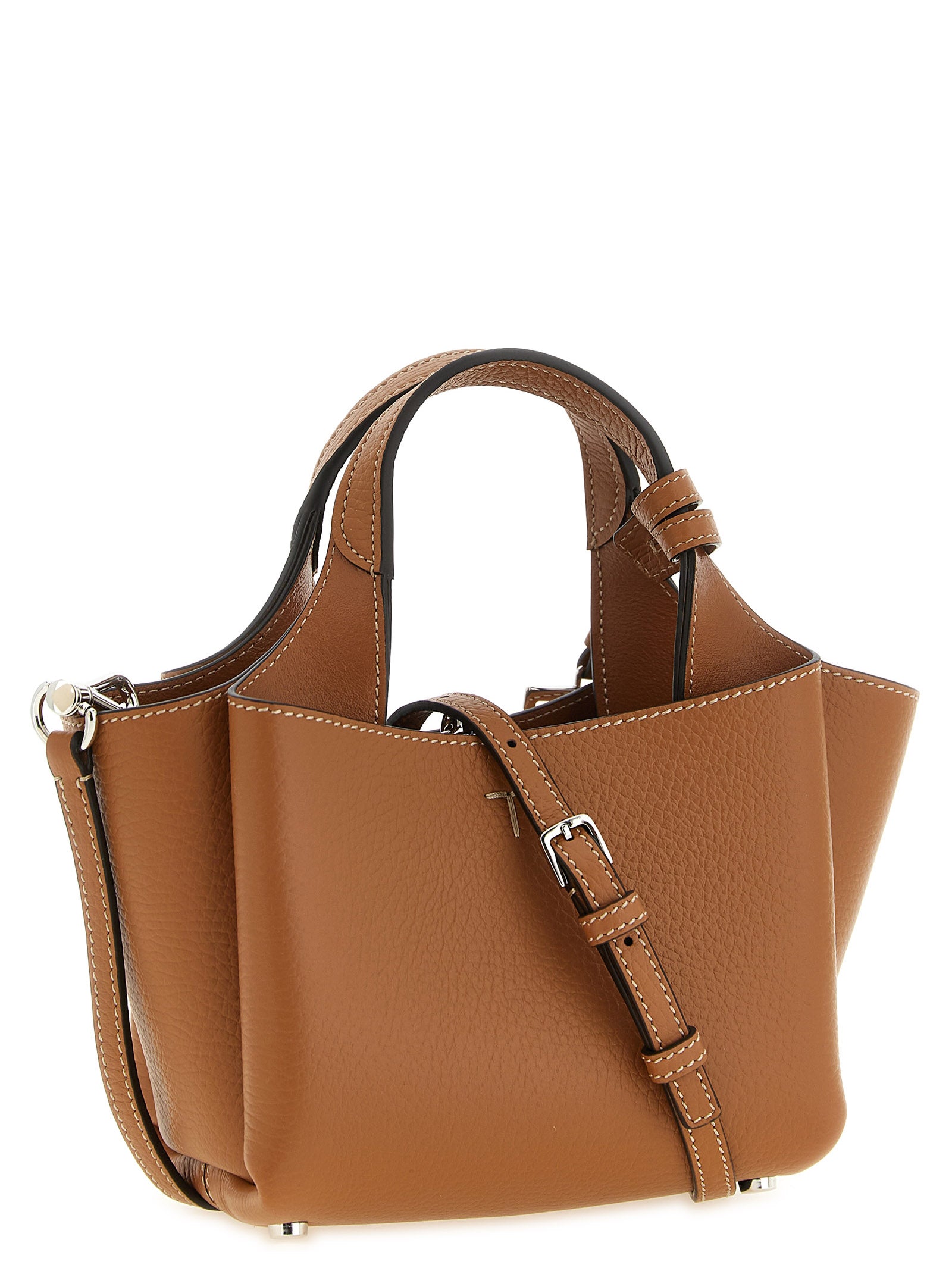 Tod’s Brown Micro Handbag Calf Leather